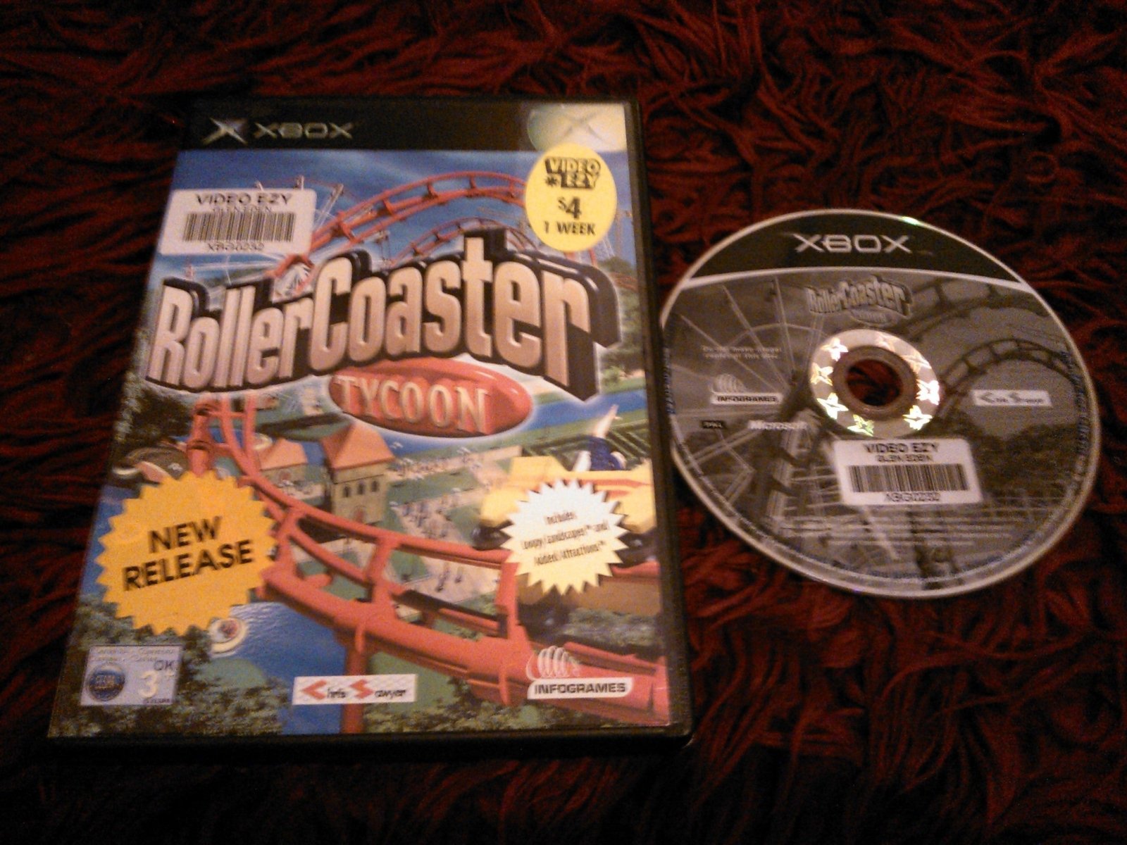 Roller Coaster Tycoon - XBOX Game - Xbox, Games, Strategy and puzzle - Level Up Gaming NZ