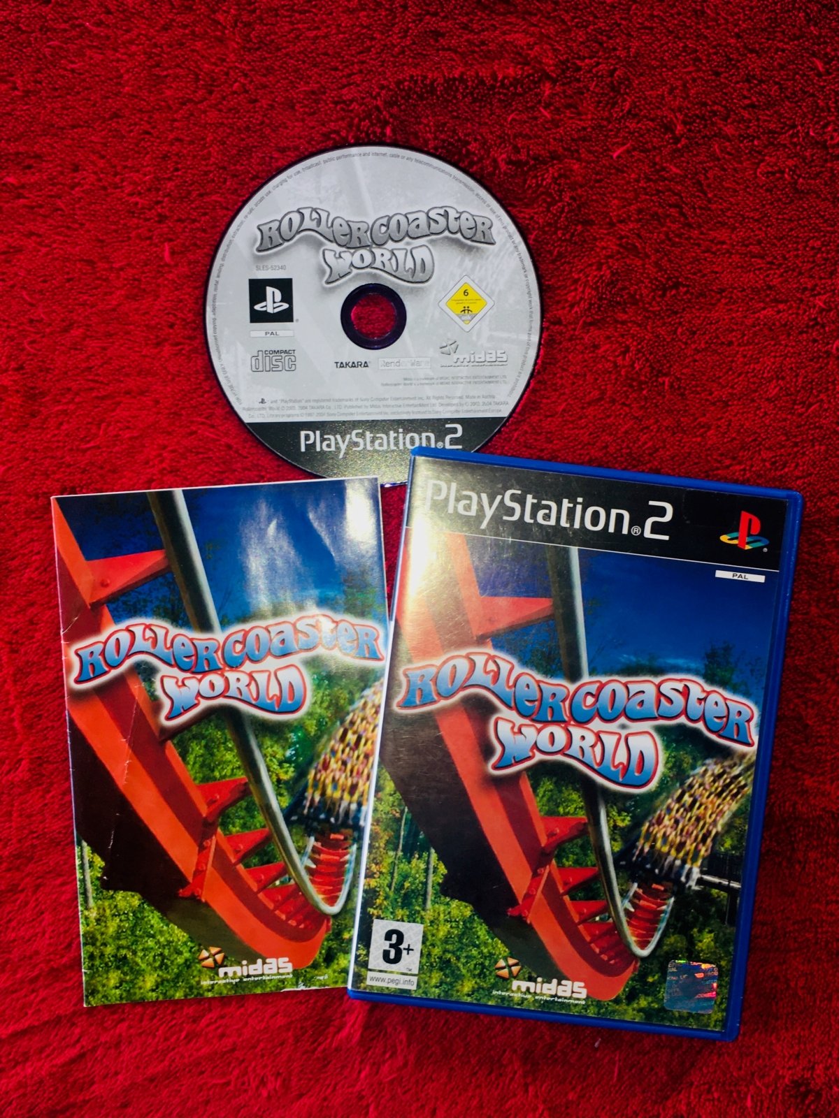 Rollercoaster World - PS2 Game - PlayStation 2, Games, Simulation - Level Up Gaming NZ