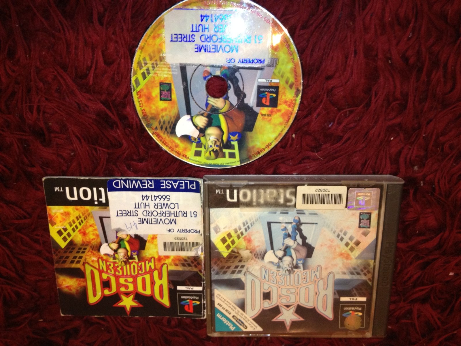 Rosco McQueen - PS1 Game - PlayStation, Games, Action and adventure - Level Up Gaming NZ