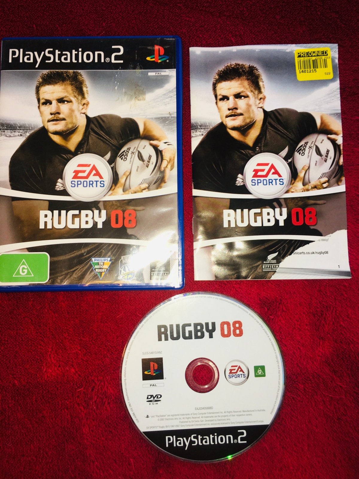 Rugby 08 - PS2 Game NZ Ritchie McCaw Release! - PlayStation 2, Games, Sports - Level Up Gaming NZ