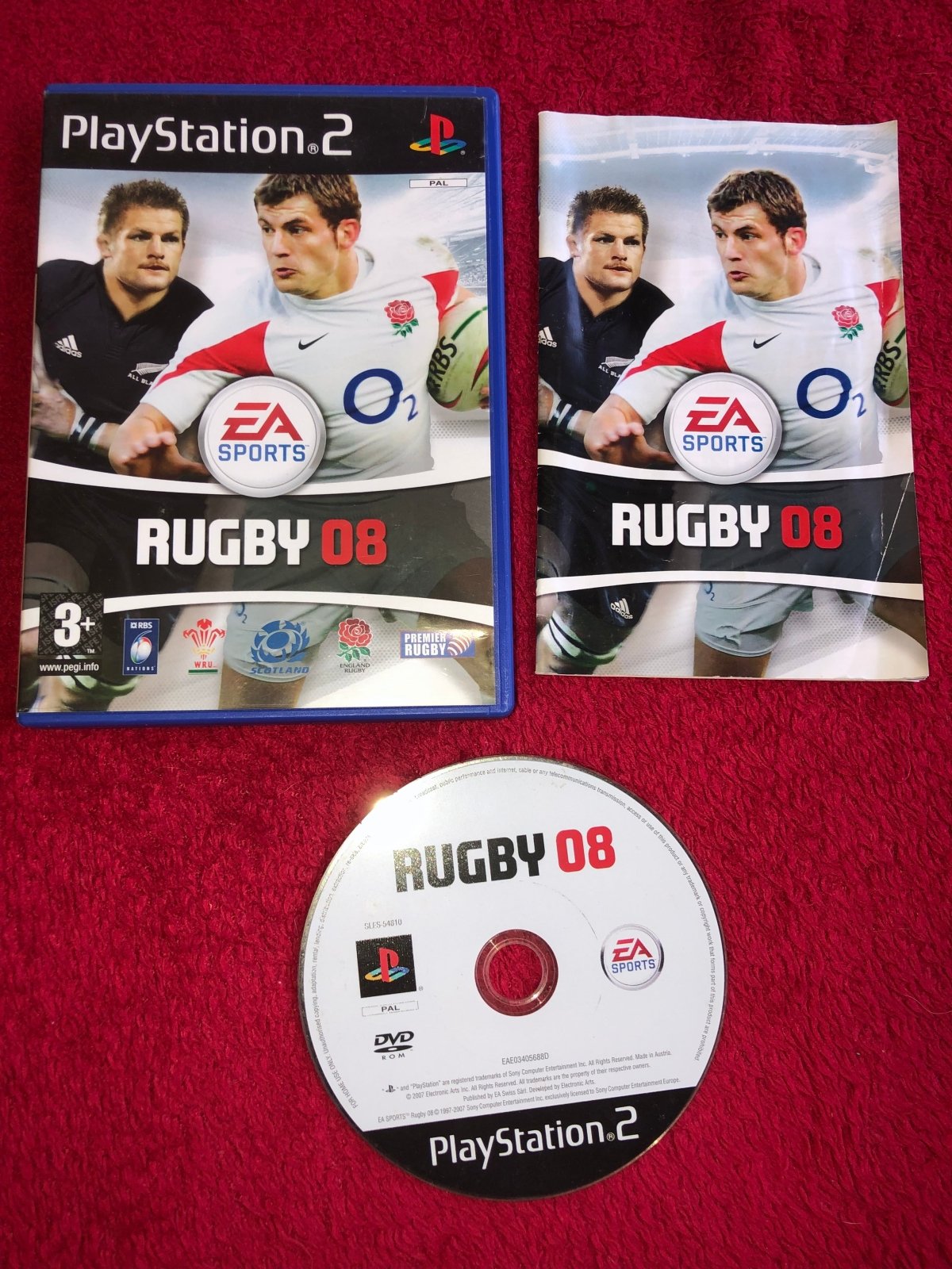 Rugby 08 - PS2 Game - PlayStation 2, Games, Sports - Level Up Gaming NZ