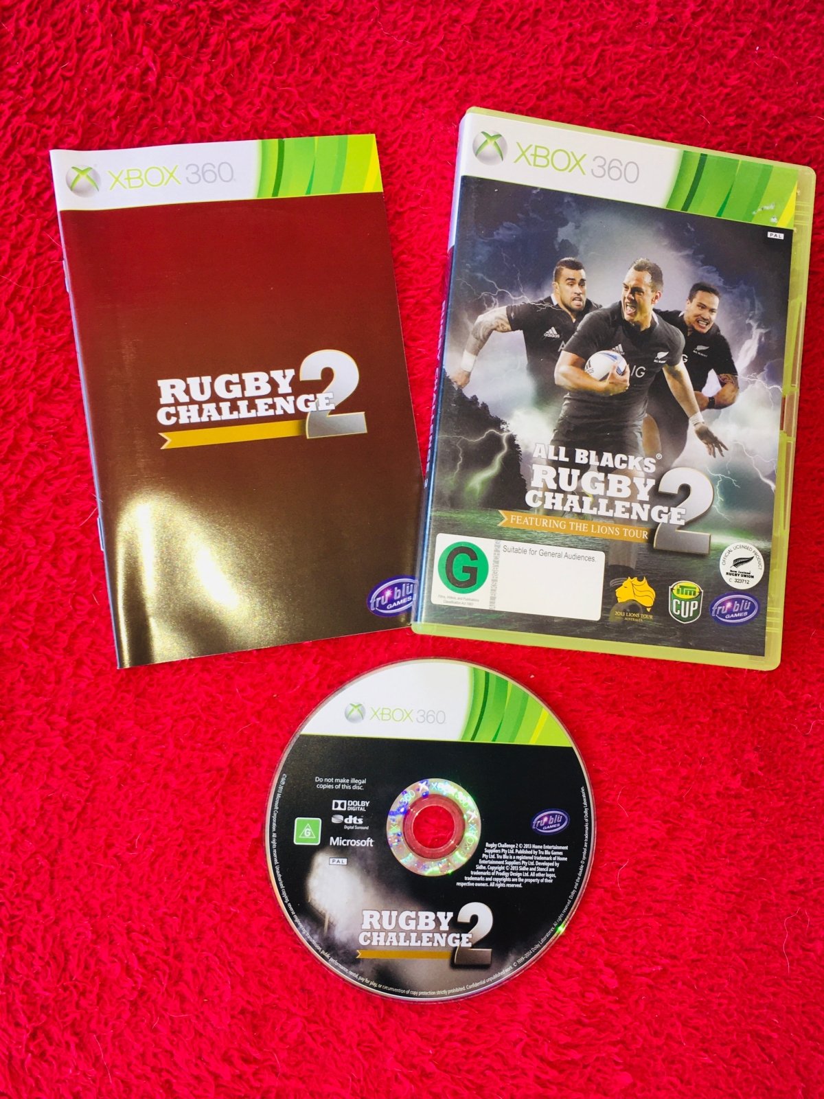 All Blacks Rugby Challenge 2 - XBOX360 Game - Xbox 360, Games, Sports - Level Up Gaming NZ