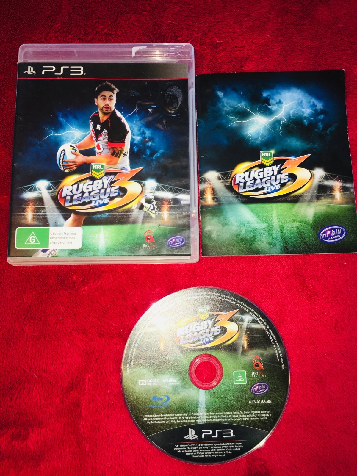 Rugby League Live 3 - PS3 Game - PlayStation 3, Games, Sports - Level Up Gaming NZ