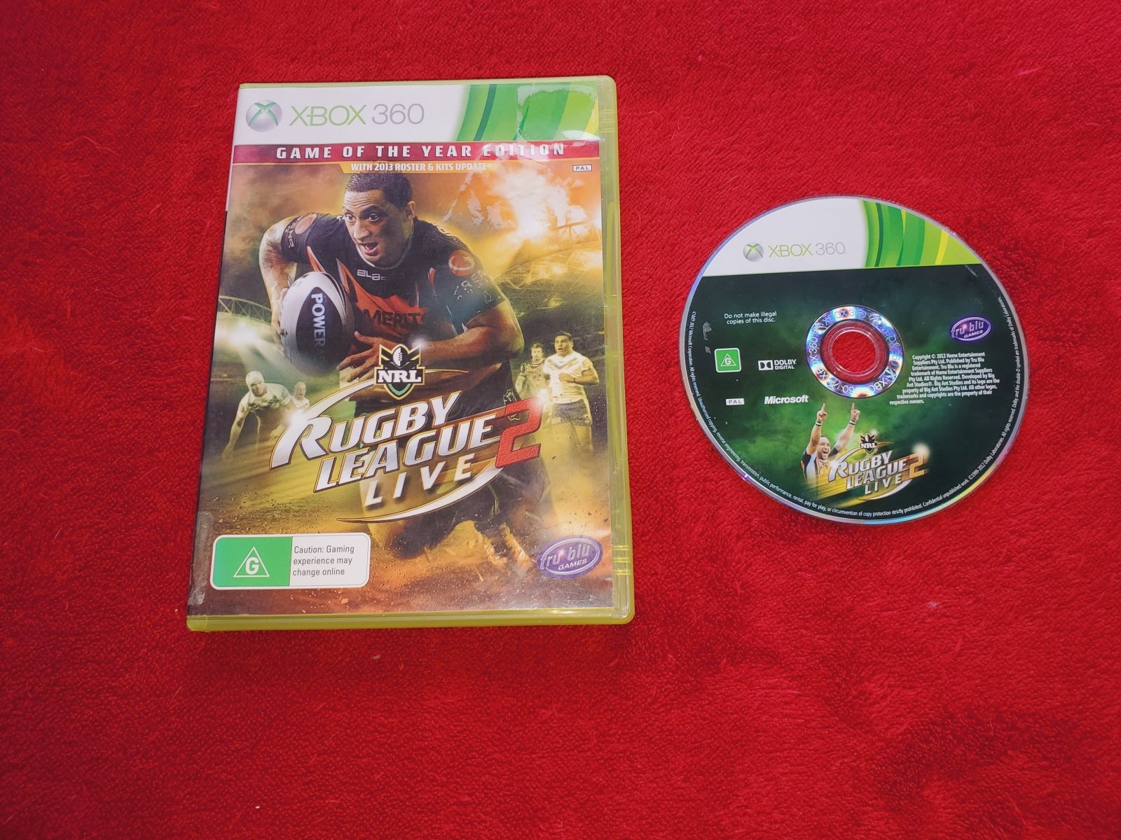 Rugby League Live 2 - XBOX360 Game - Xbox 360, Games, Sports - Level Up Gaming NZ