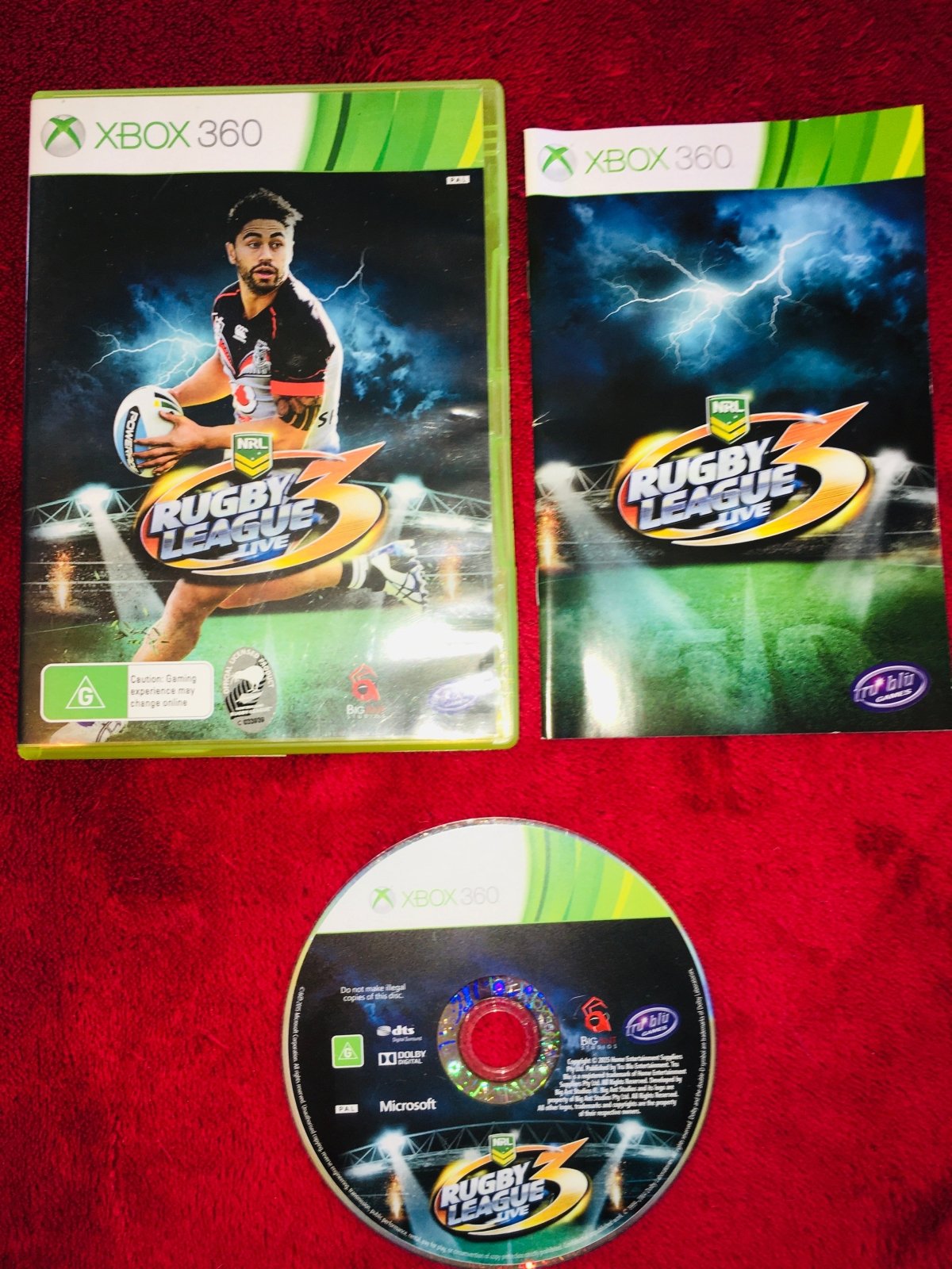 Rugby League Live 3 - XBOX360 Game - Xbox 360, Games, Sports - Level Up Gaming NZ