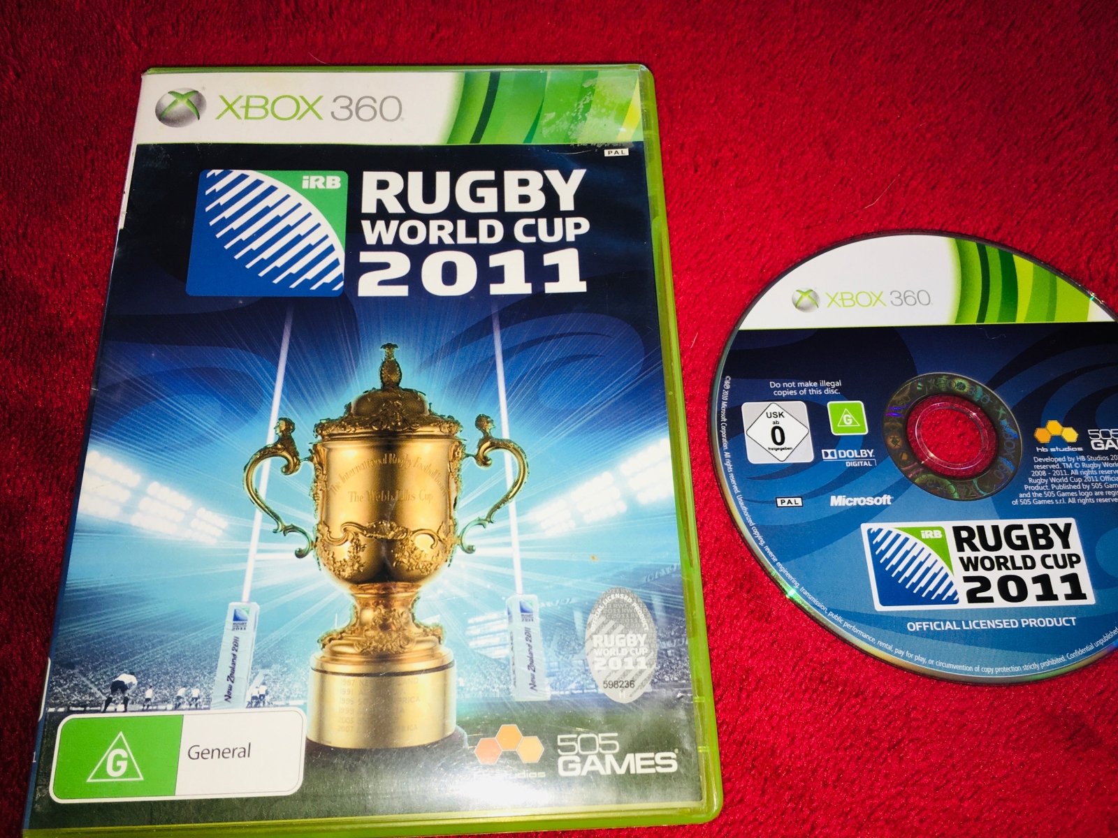 Rugby World Cup 2011 - XBOX360 Game - Xbox 360, Games, Sports - Level Up Gaming NZ
