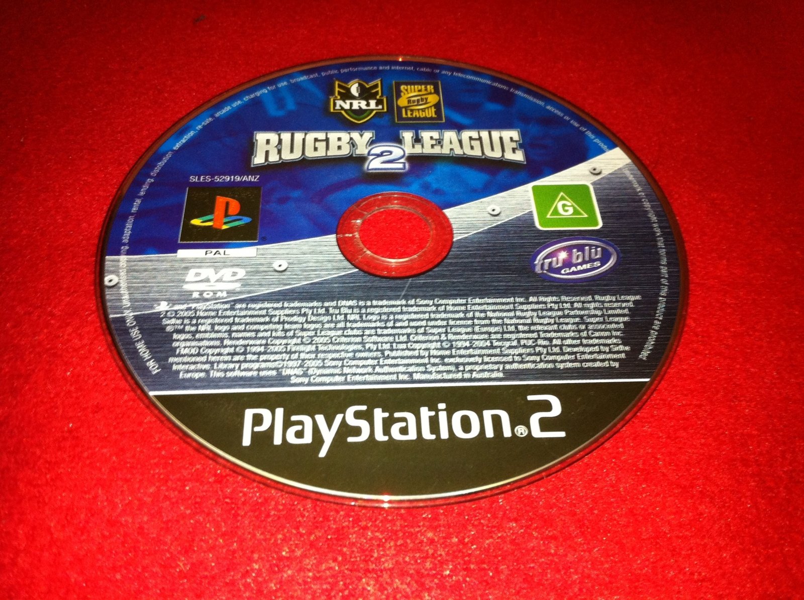 NRL Rugby League 2 - PS2 Game - PlayStation 2, Games, Sports - Level Up Gaming NZ