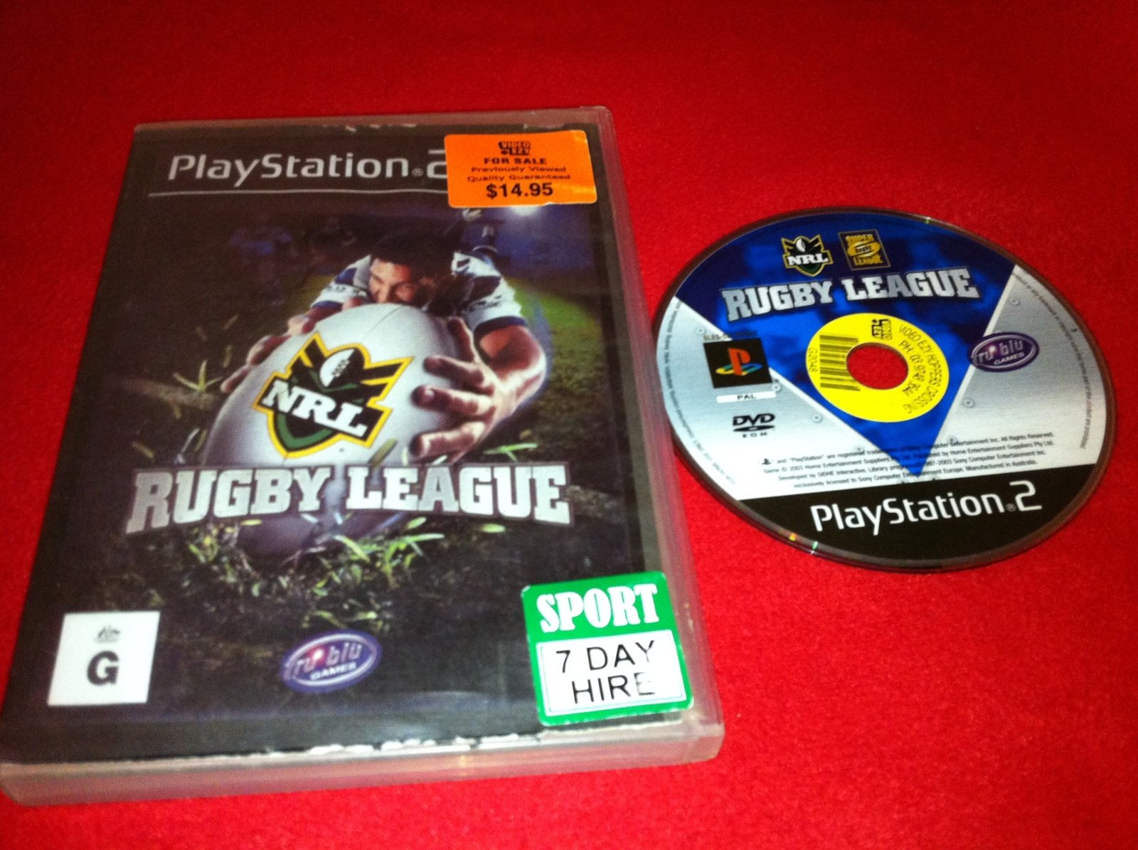 NRL Rugby League - PS2 Game - PlayStation 2, Games, Sports - Level Up Gaming NZ