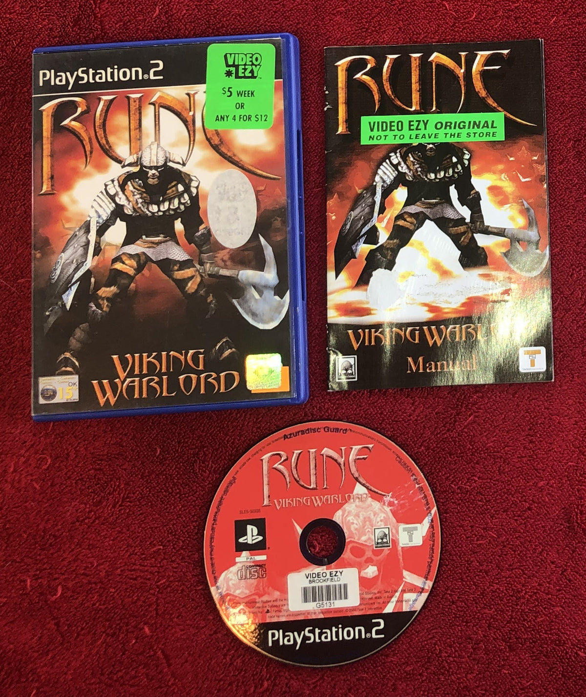 Rune: Viking Warlord - PS2 Game