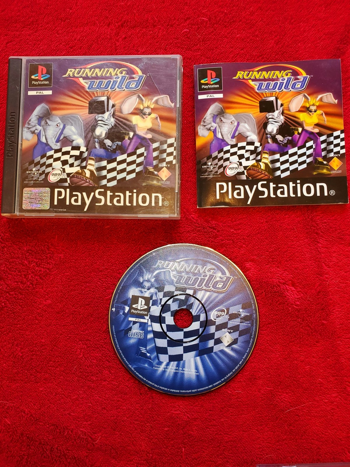 Running Wild - RARE PS1 Game - PlayStation, Games, Driving and racing - Level Up Gaming NZ