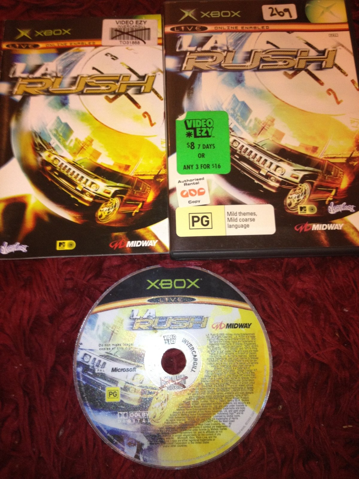 L.A. Rush - XBOX Game - Xbox, Games, Driving and racing - Level Up Gaming NZ