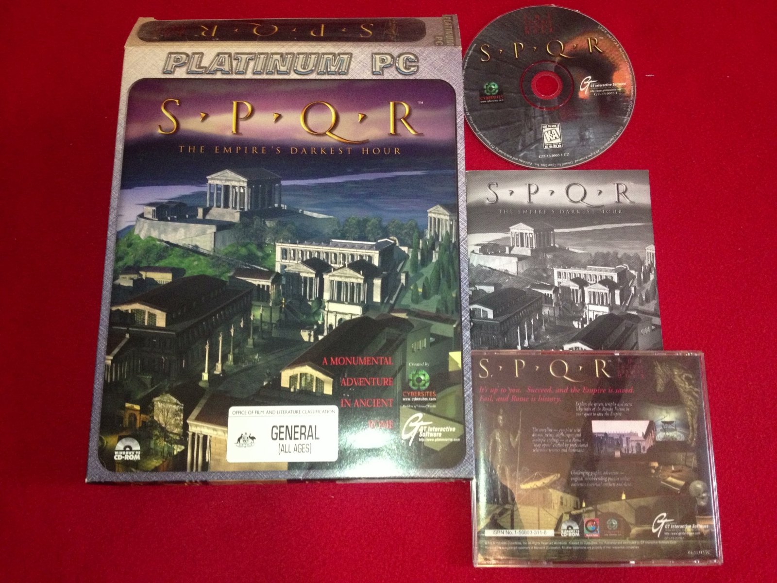 SPQR: The Empire's Darkest Hour - RARE + BOXED - PC games, Action and adventure - Level Up Gaming NZ