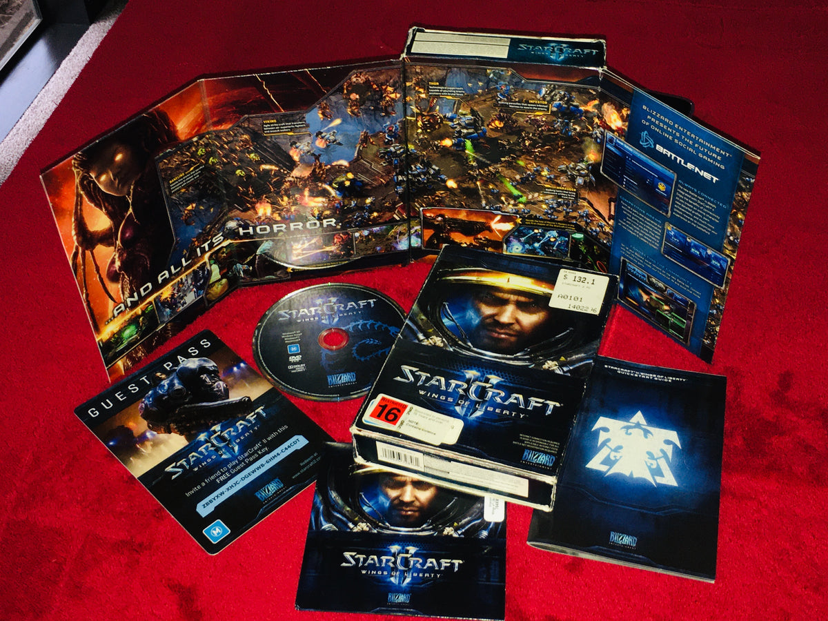 StarCraft II: Wings of Liberty - PC Game - PC / Computer - Level Up Gaming NZ