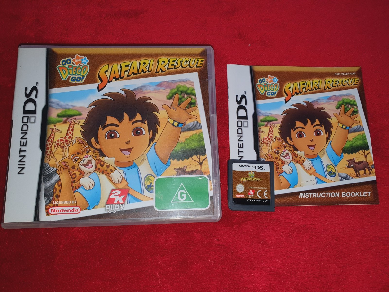Go, Diego, Go! Safari Rescue - NDS Game - Nintendo DS, Games - Level Up Gaming NZ