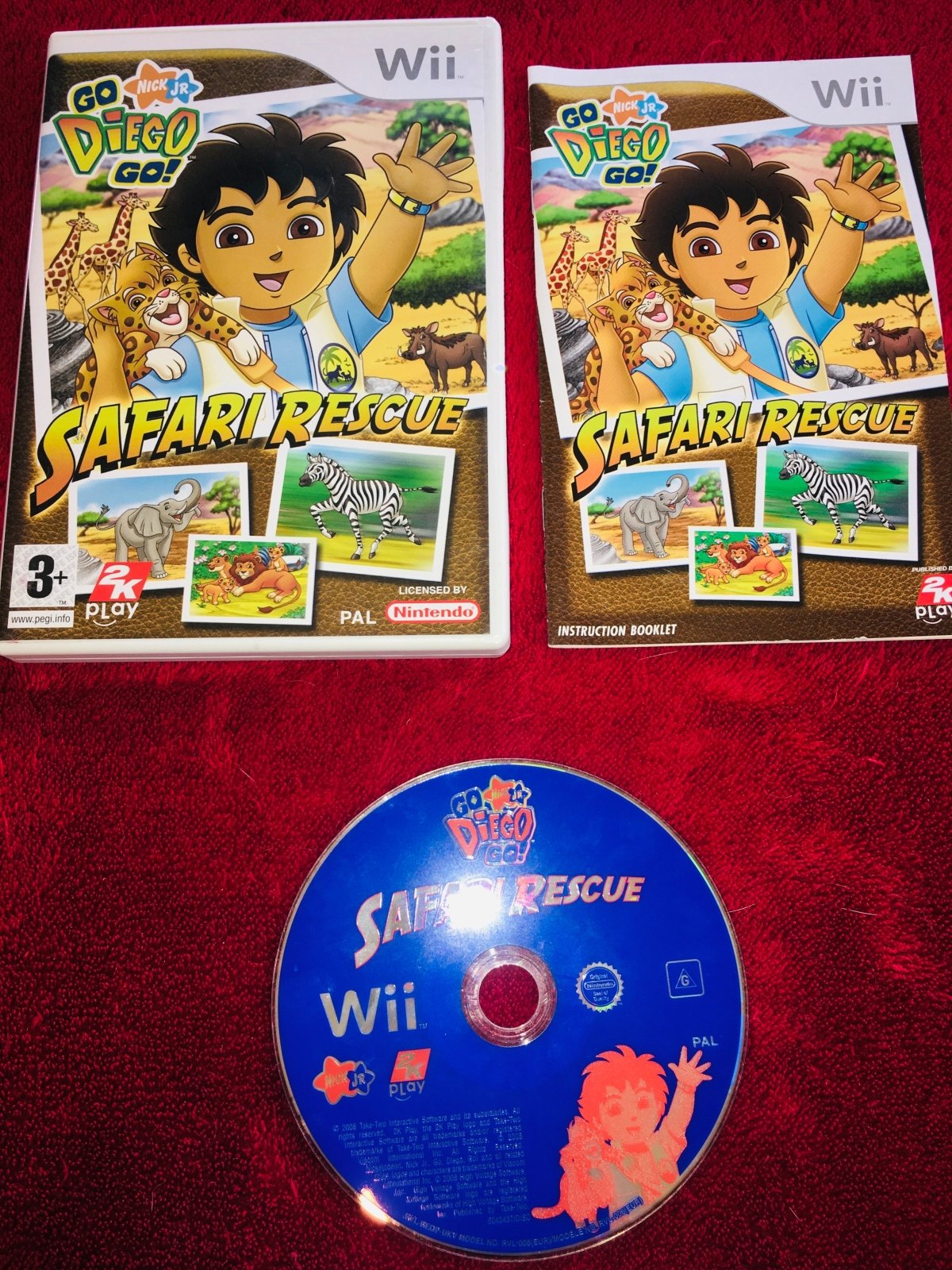 Go, Diego, Go! Safari Rescue - Wii Game - Wii Games - Level Up Gaming NZ