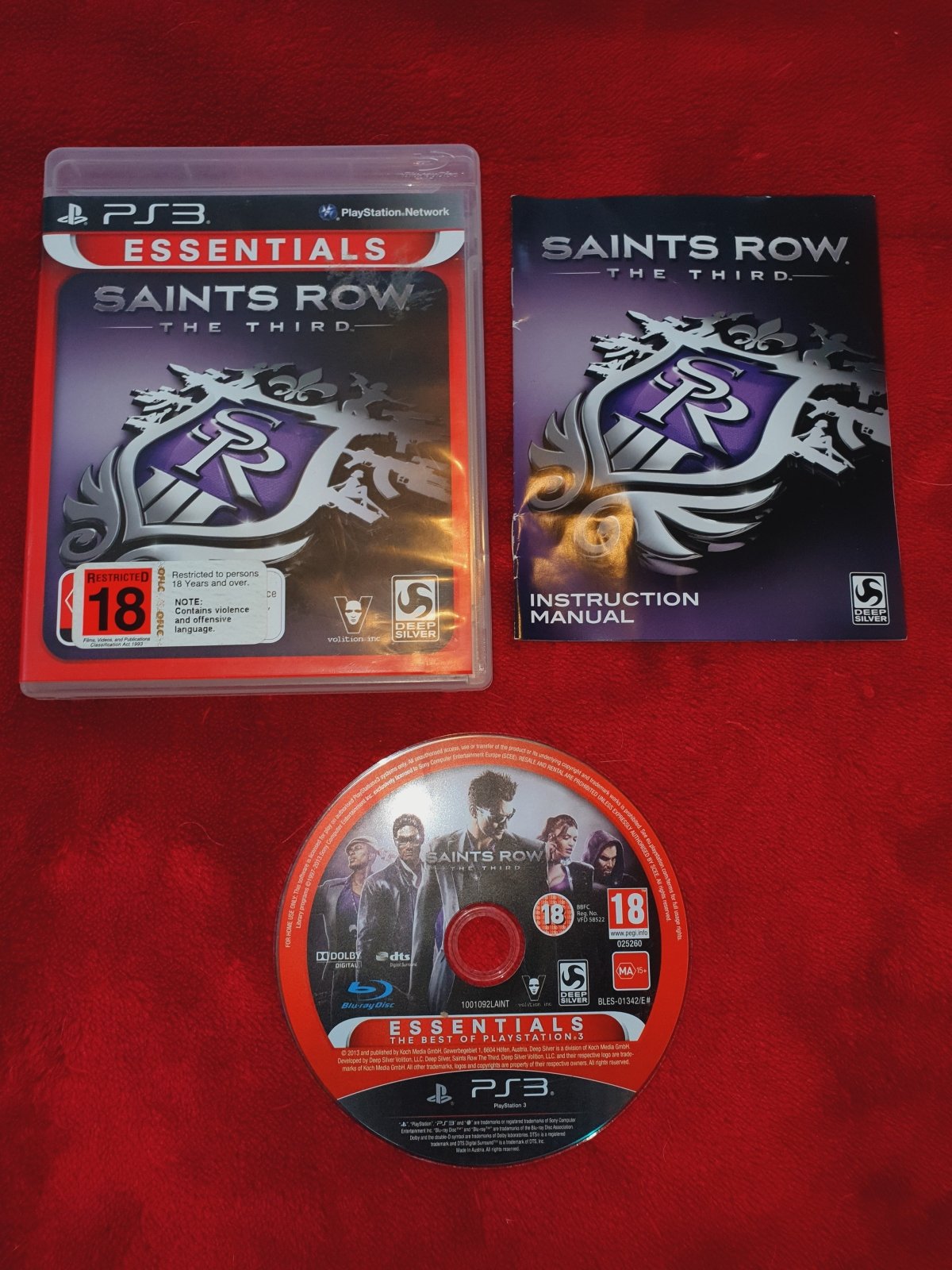 Saints Row: The Third - PS3 Game - PlayStation 3, Games, Action and adventure - Level Up Gaming NZ