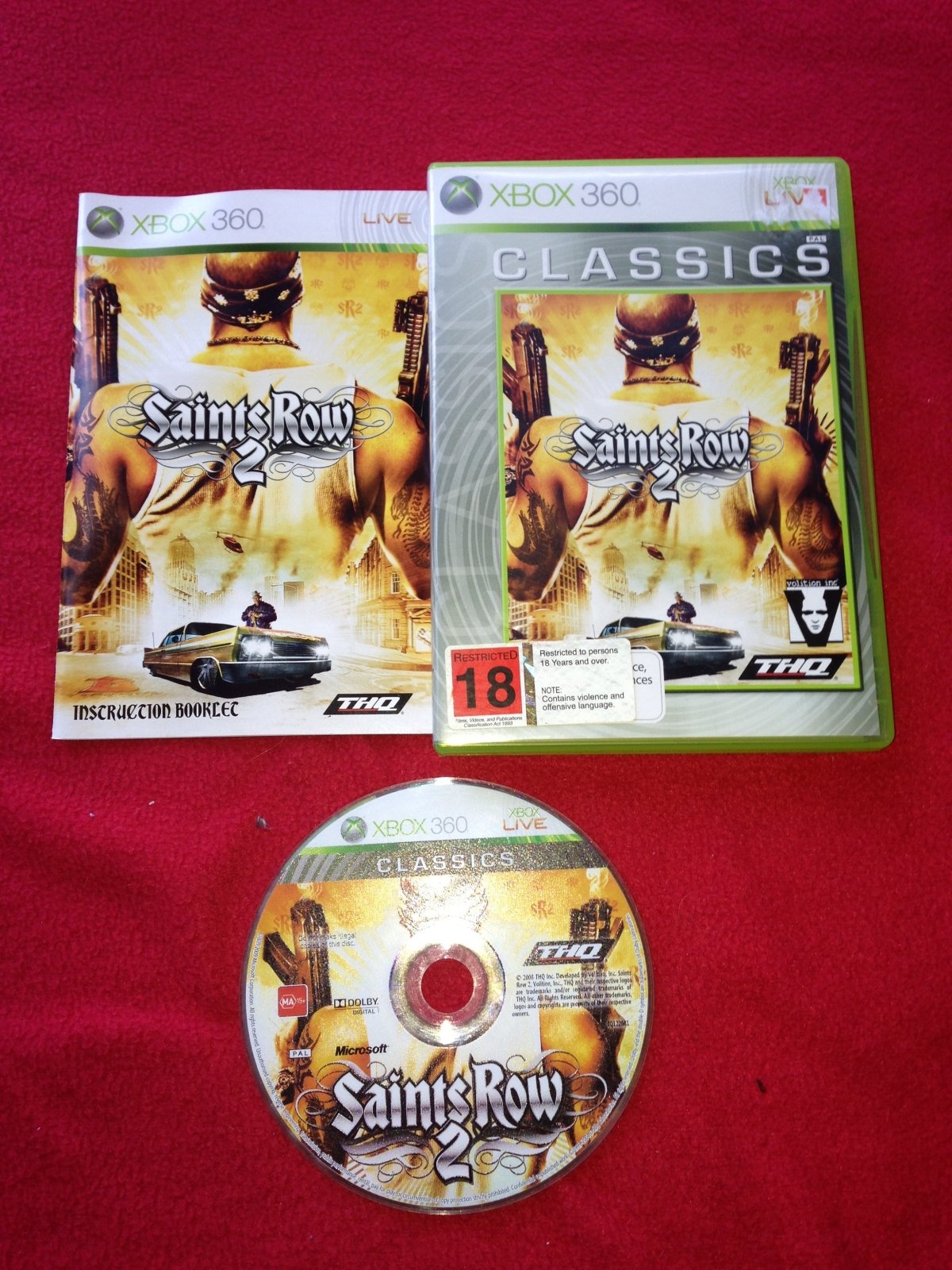 Saints Row 2 - 8/10 XBOX360 Game - Xbox 360, Games, Action and adventure - Level Up Gaming NZ