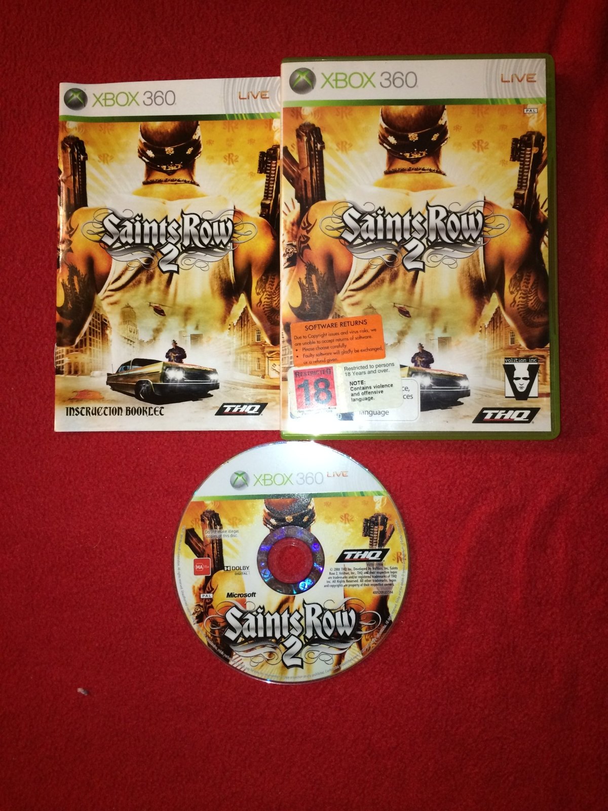 Saints Row 2 - 8/10 XBOX360 Game - Xbox 360, Games, Action and adventure - Level Up Gaming NZ