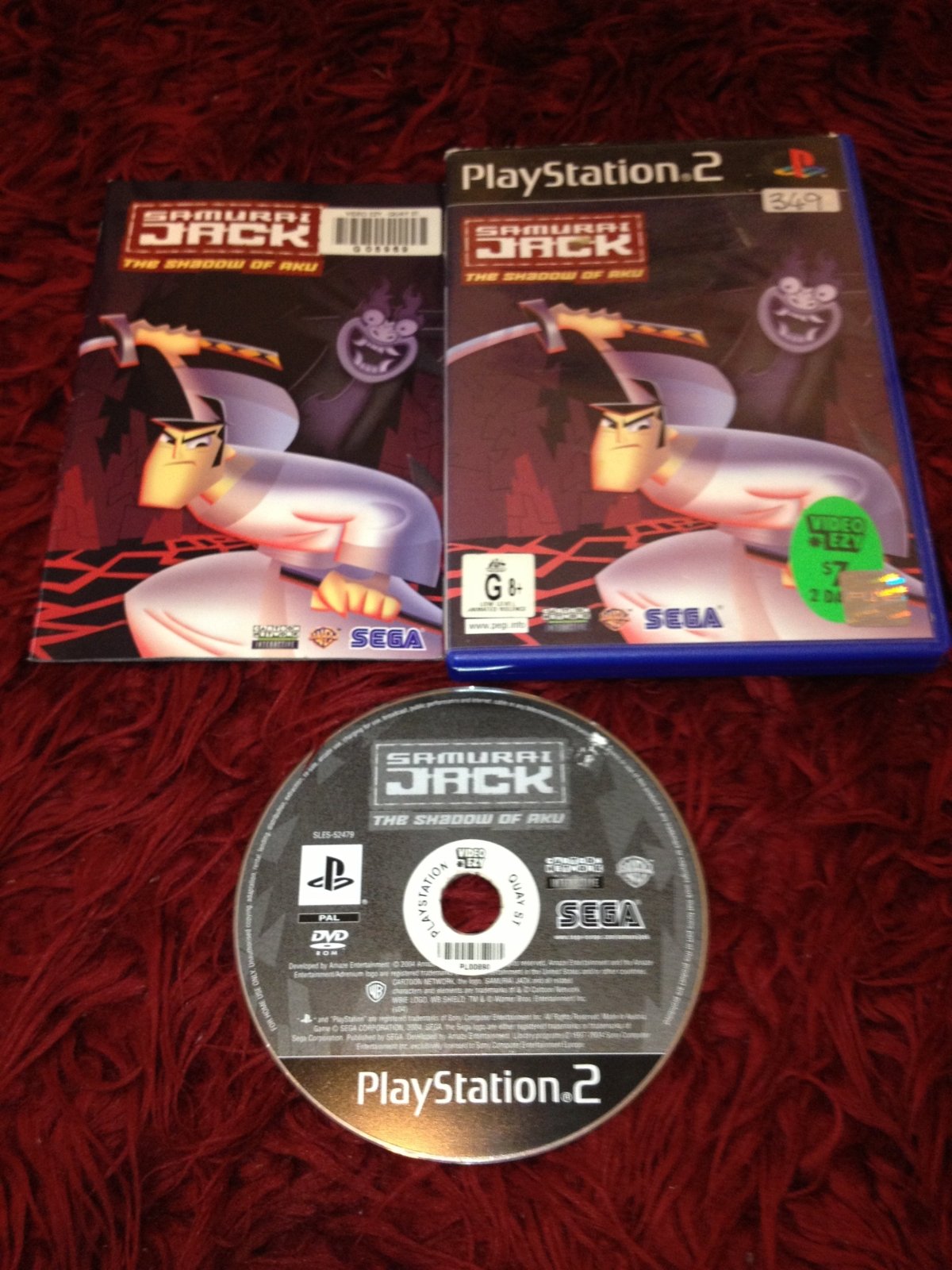 Samurai Jack: The Shadow of Aku - PS2 Game - PlayStation 2, Games, Action and adventure - Level Up Gaming NZ