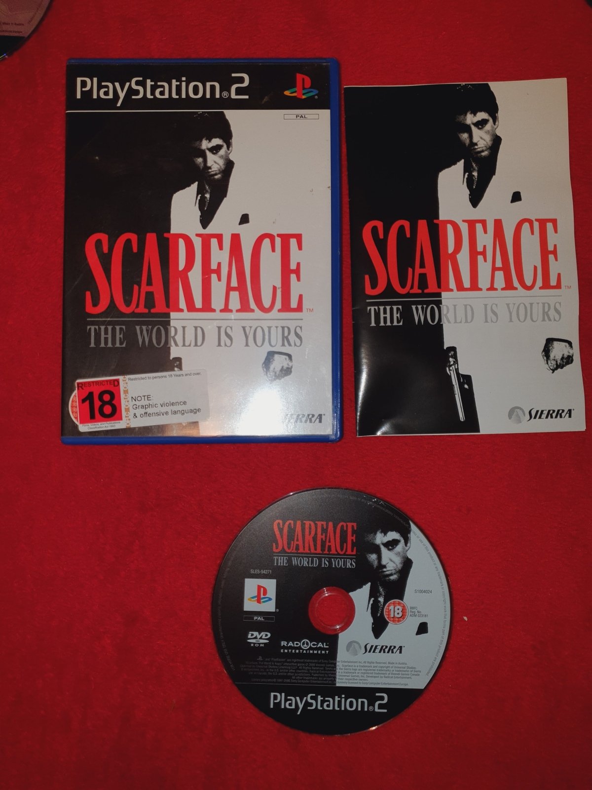 Scarface: The World is Yours - PS2 Game - PlayStation 2, Games, Action and adventure - Level Up Gaming NZ