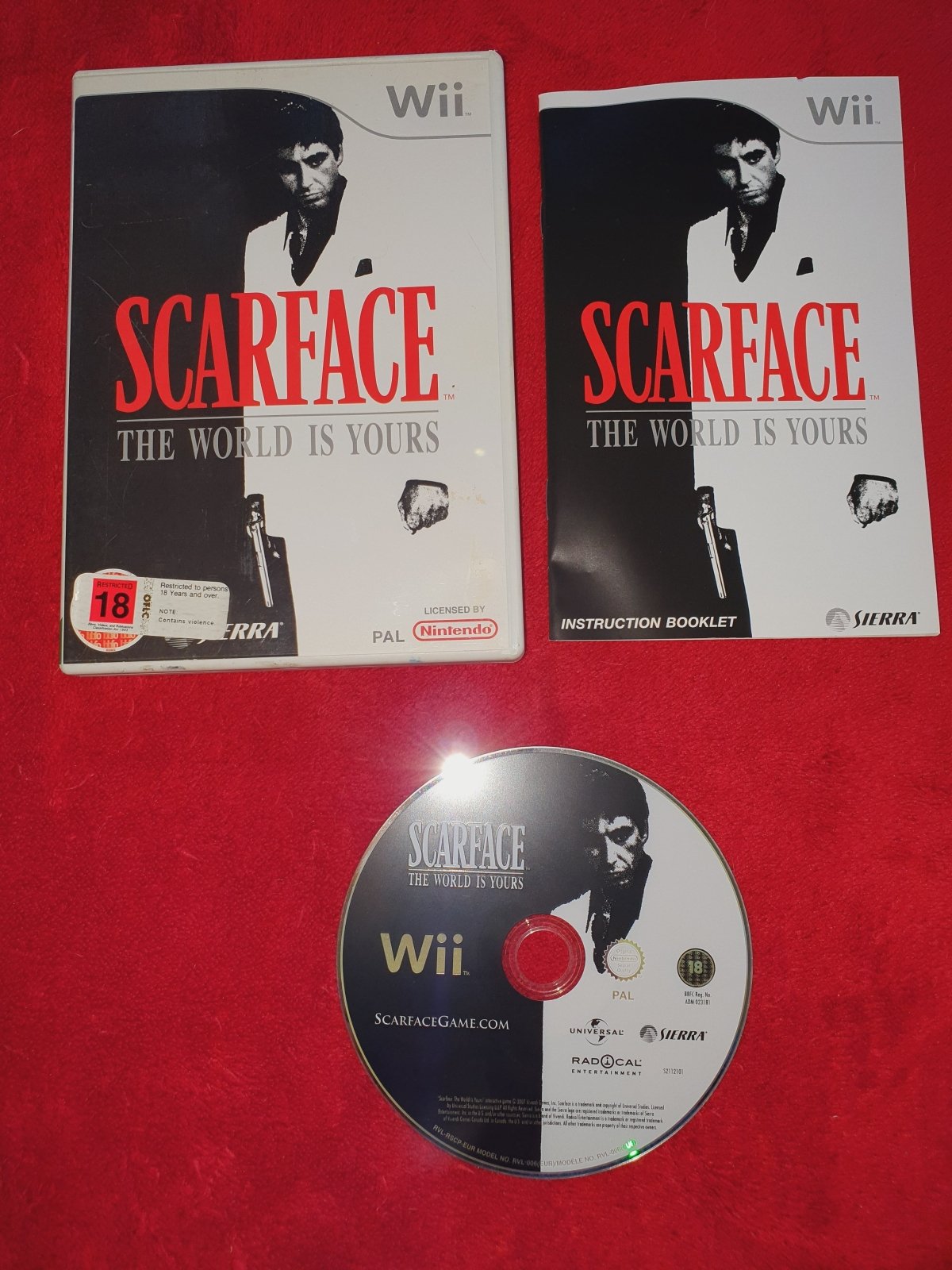 Scarface: The World is Yours - Wii Game - Wii Games - Level Up Gaming NZ