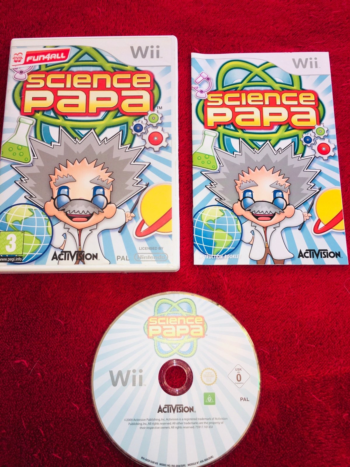 Science Papa - Wii Game - Wii Games - Level Up Gaming NZ