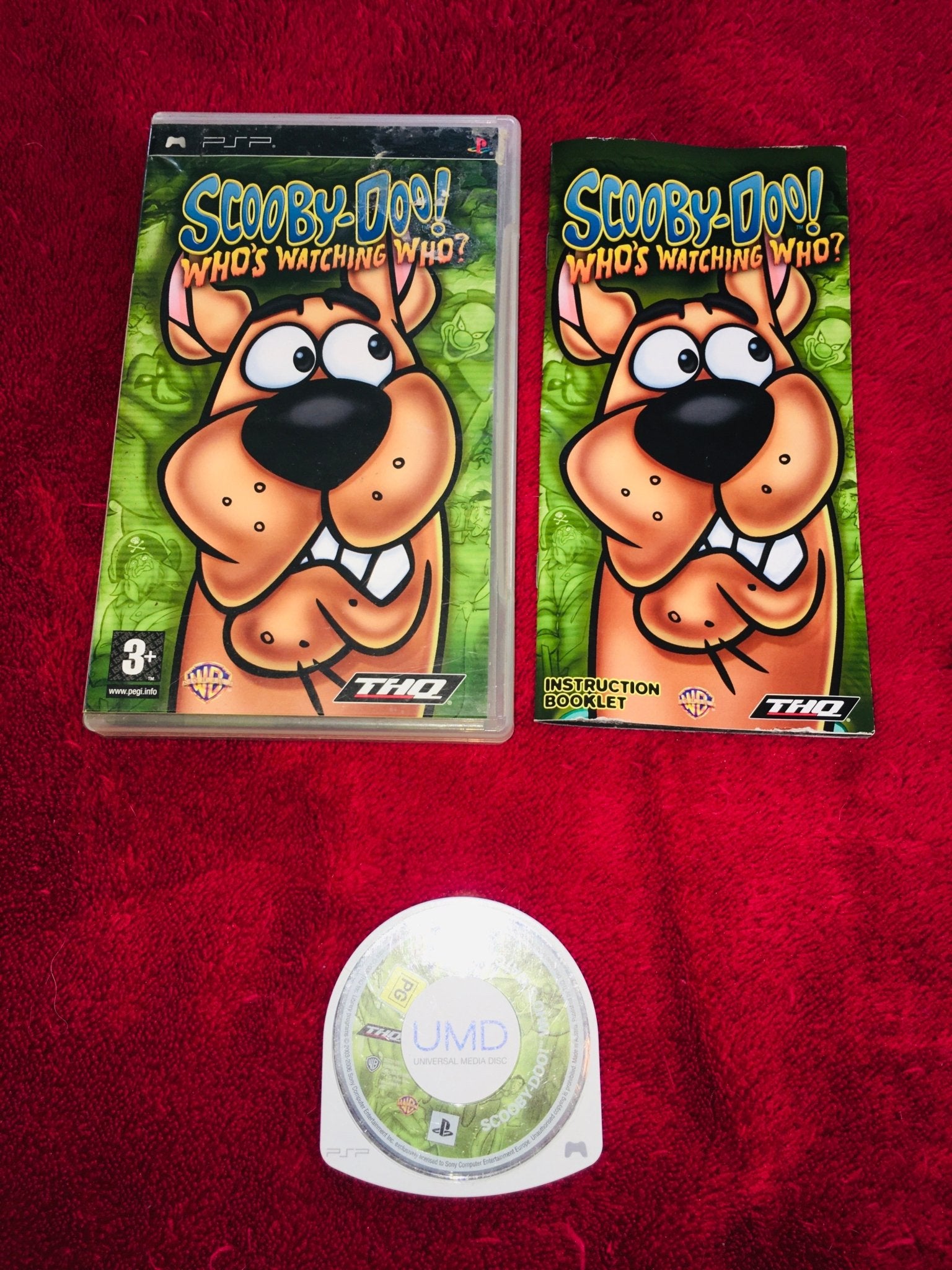Scooby - Doo Who's Watching Who? - PSP Game - PSP - Play Station Portable (PSP), Games, Action and Adventure - Level Up Gaming NZ