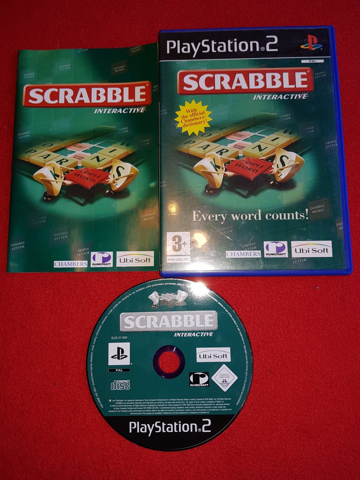Scrabble Interactive - PS2 Game - PlayStation 2, Games, Strategy and puzzle - Level Up Gaming NZ