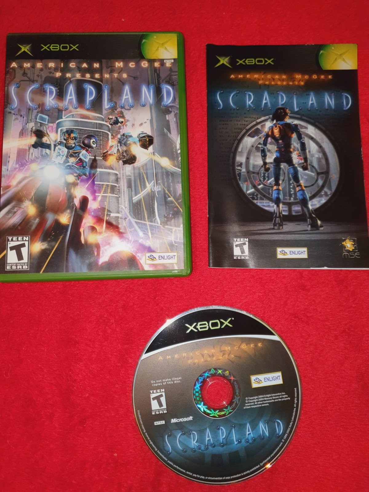 Scrapland - Rare XBOX Game - Xbox, Games, Action and adventure - Level Up Gaming NZ