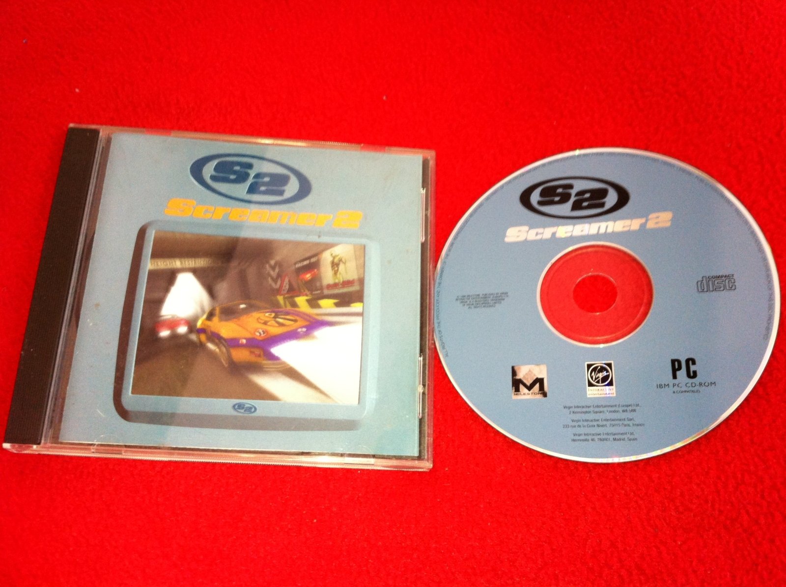 Screamer 2 - '97 PC Game - PC games, Driving and racing - Level Up Gaming NZ