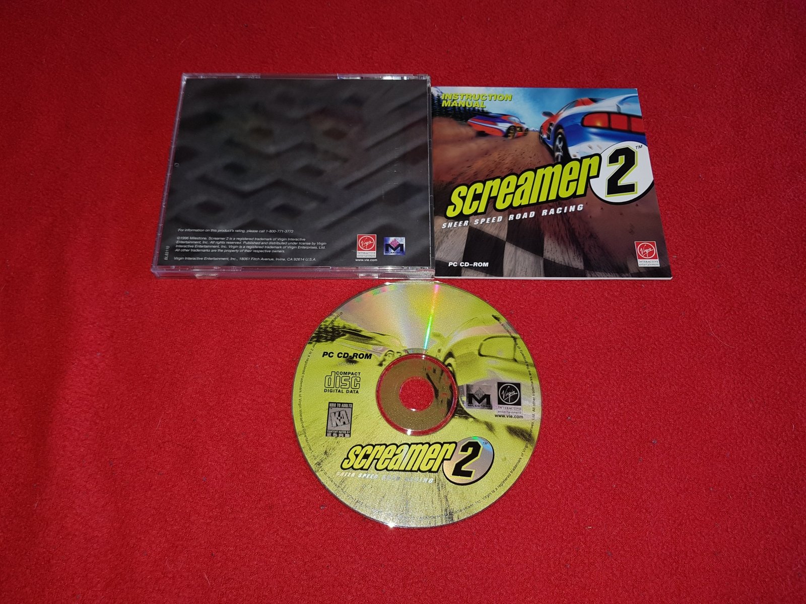 Screamer 2 - '97 PC Game - PC games, Driving and racing - Level Up Gaming NZ