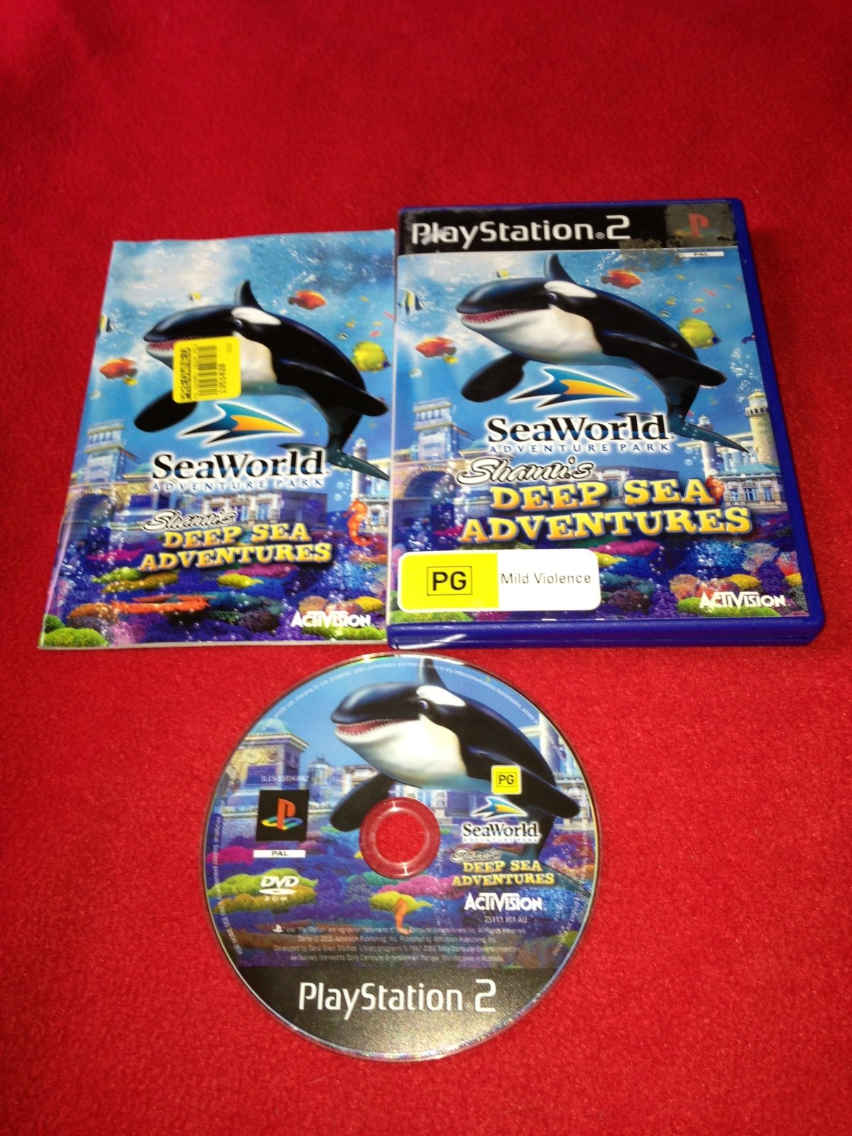 Shamu's Deep Sea Adventures - PS2 Game - PlayStation 2, Games, Kids and educational - Level Up Gaming NZ