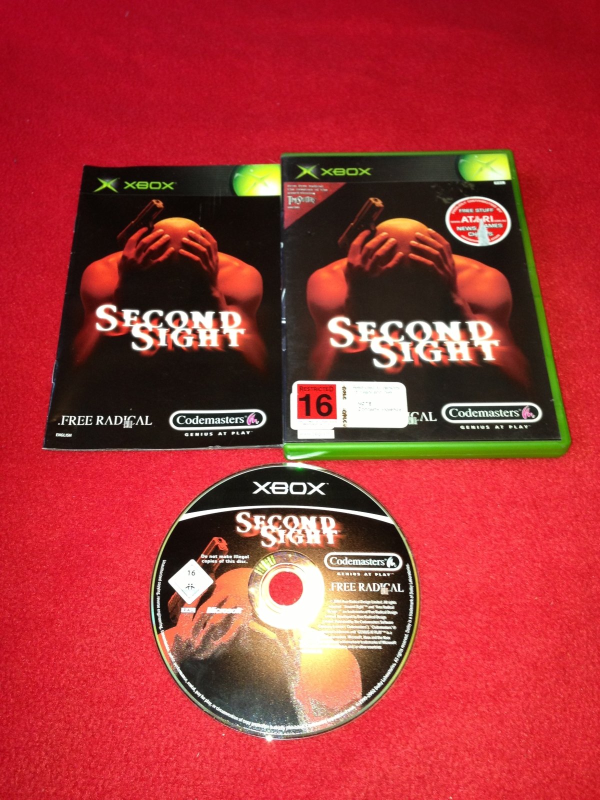 Second Sight - XBOX Game - Xbox, Games, Shooter - Level Up Gaming NZ