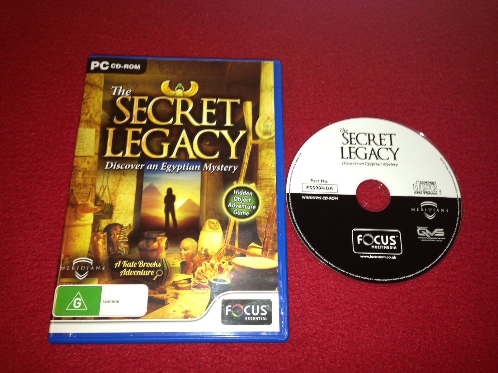 The Secret Legacy - Egyptian Mystery - PC Game - PC games, Action and adventure - Level Up Gaming NZ