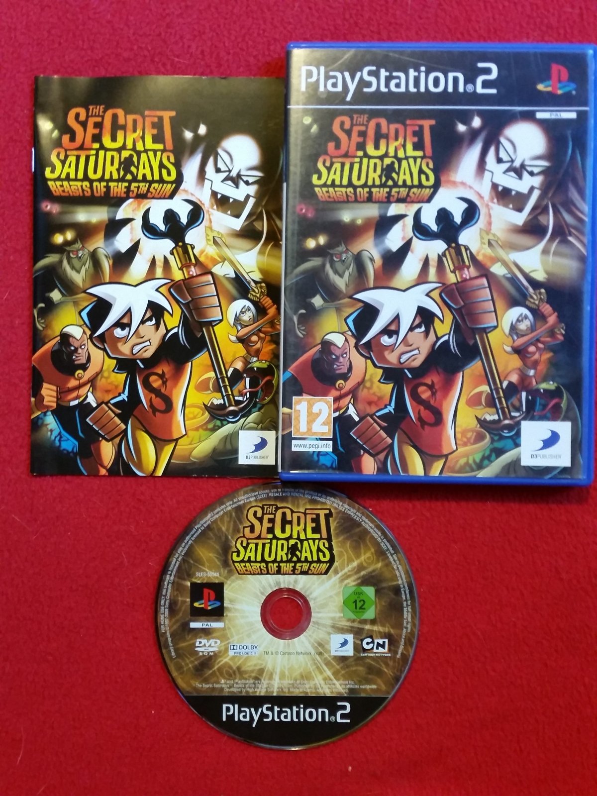 Secret Saturdays - Beasts Of The 5th Sun - PS2 Game - PlayStation 2, Games, Action and adventure - Level Up Gaming NZ