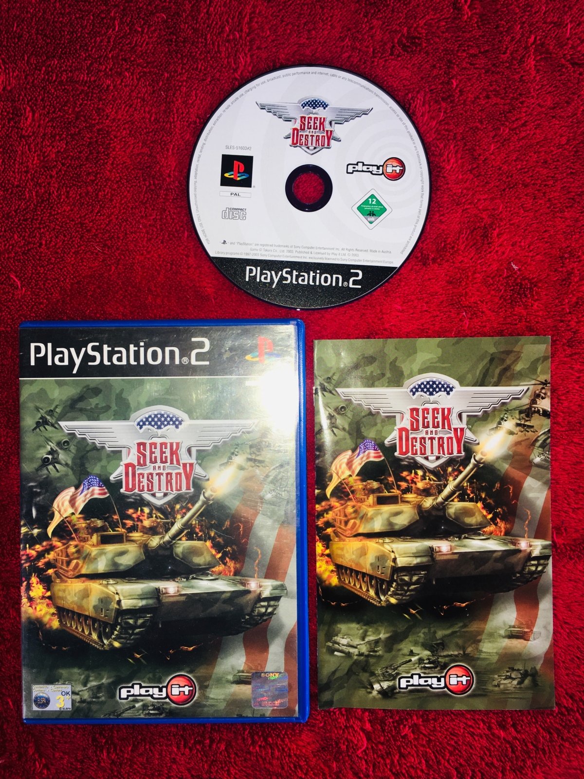 Seek and Destroy - PS2 Game - PlayStation 2, Games, Action and adventure - Level Up Gaming NZ