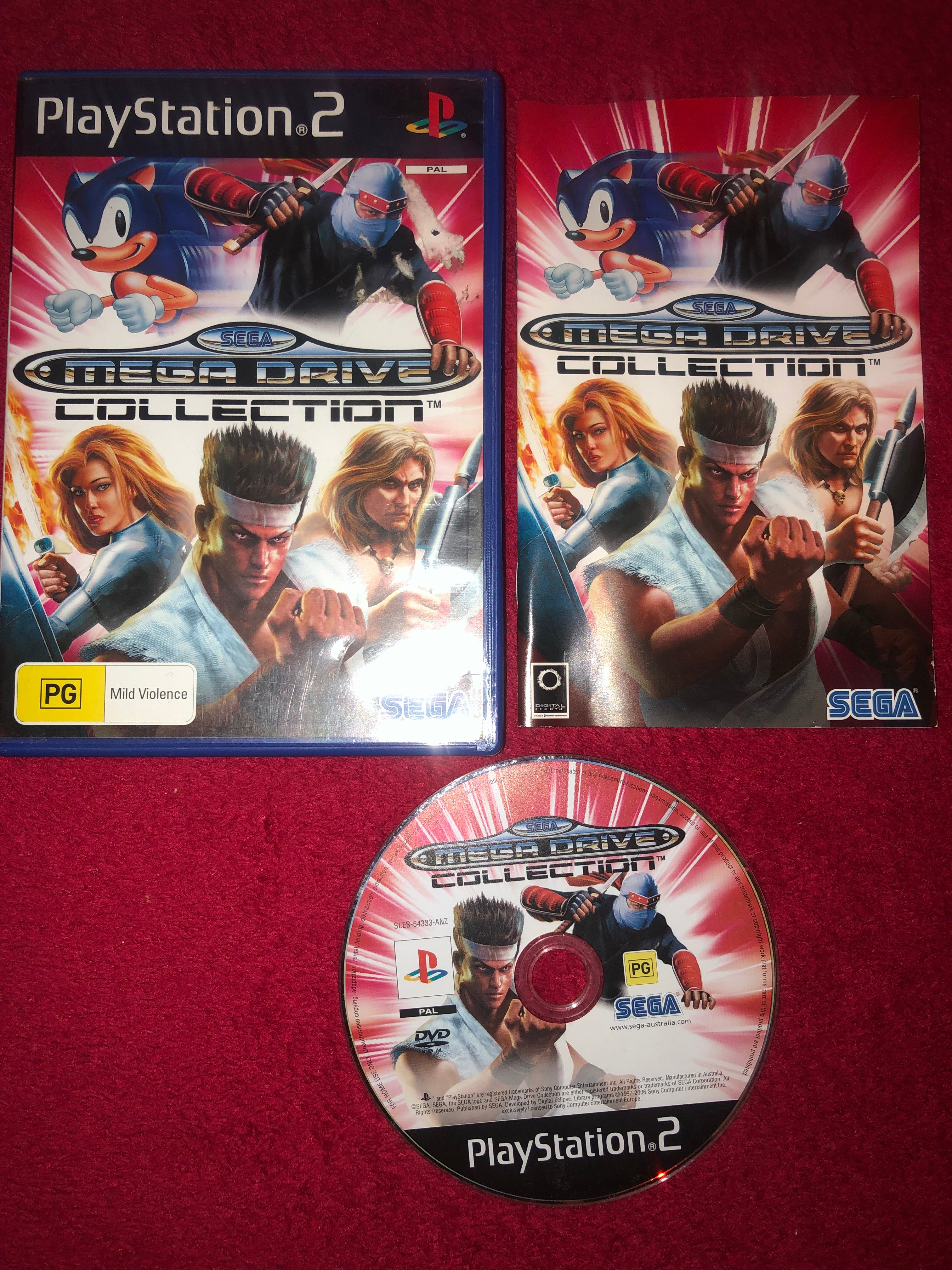 SEGA Mega Drive Collection - Rare PS2 Game - PlayStation 2, Games, Action and adventure - Level Up Gaming NZ