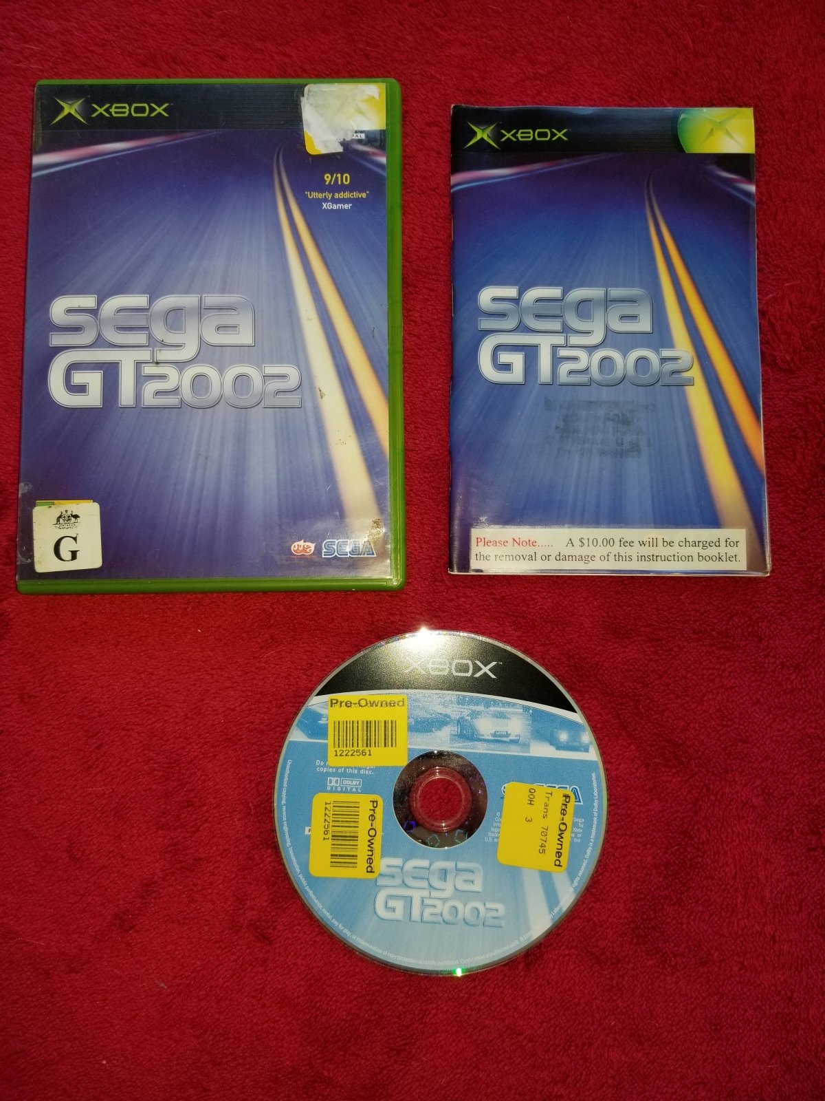 Sega GT 2002 - XBOX Game - Xbox, Games, Driving and racing - Level Up Gaming NZ