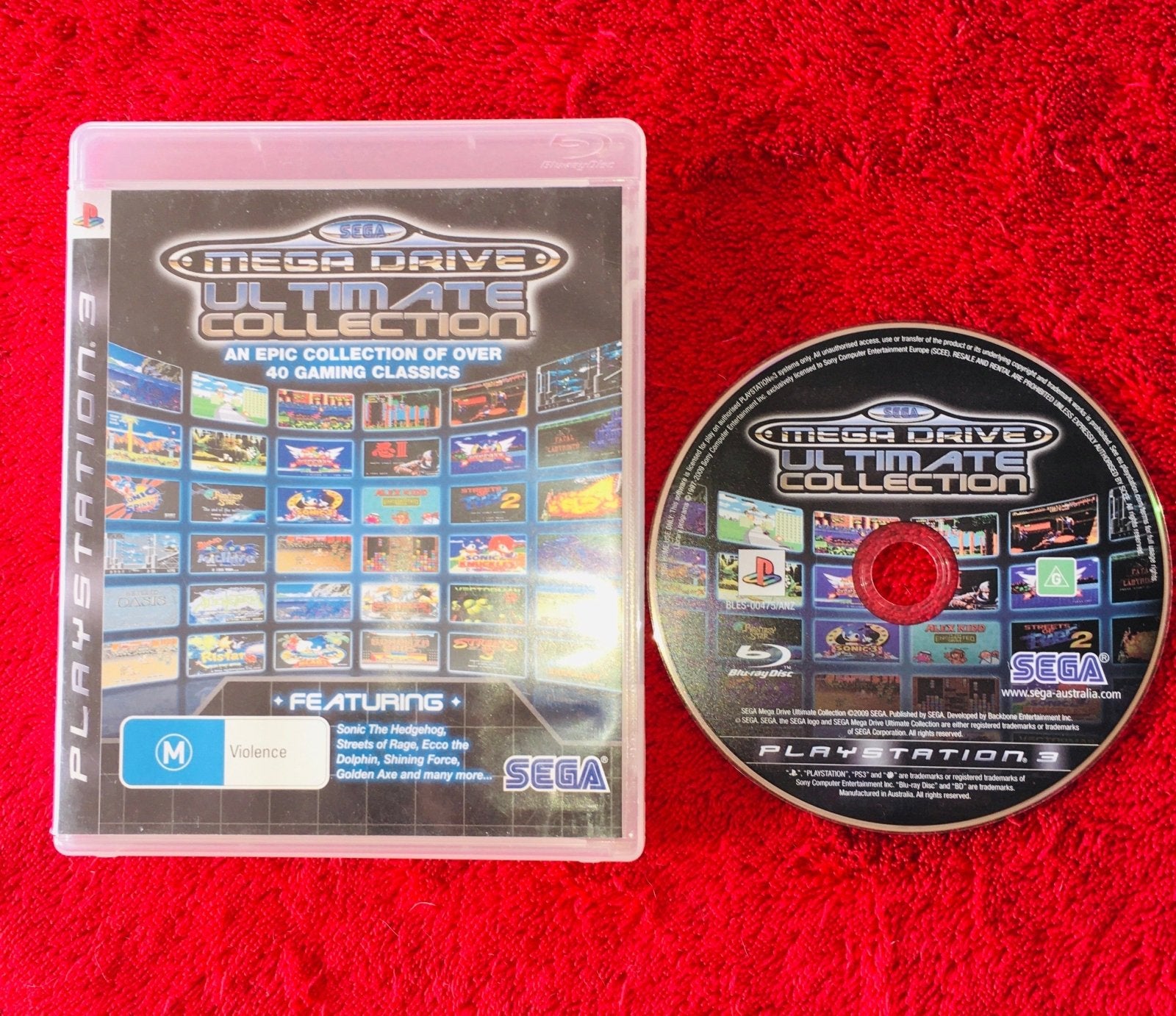 SEGA Mega Drive Collection - PS3 Game - PlayStation 3, Games, Action and adventure - Level Up Gaming NZ