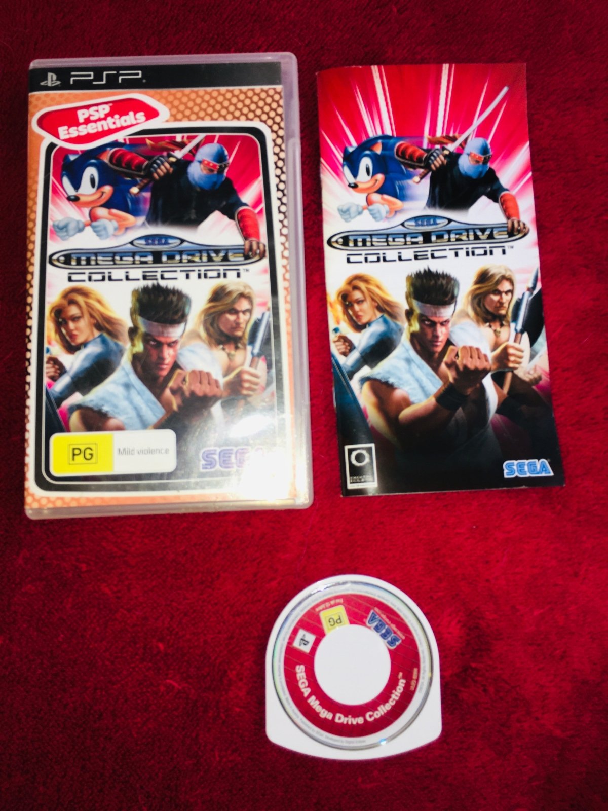 SEGA Mega Drive Collection - PSP Game - Play Station Portable (PSP), Games, Action and Adventure - Level Up Gaming NZ