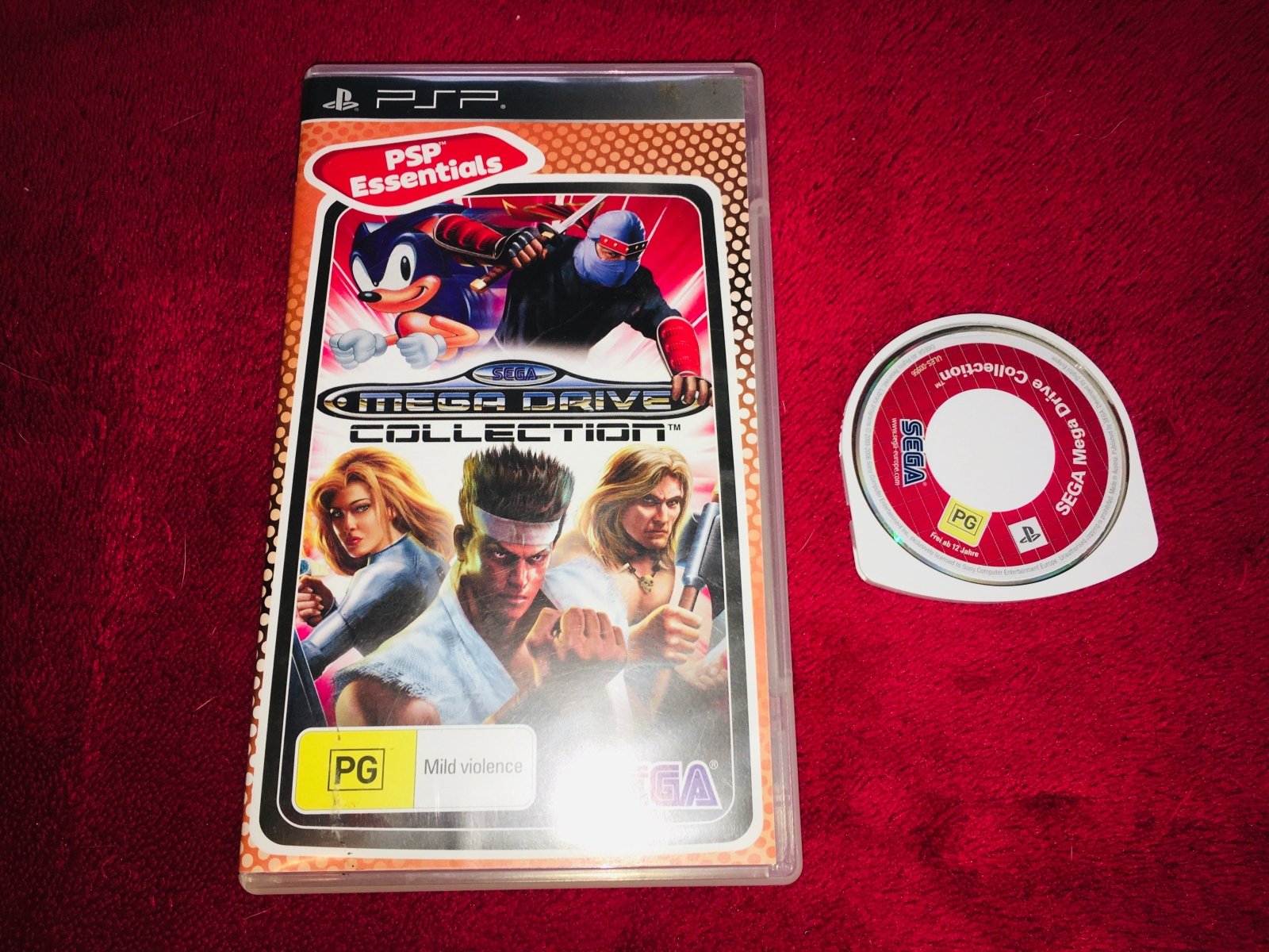 SEGA Mega Drive Collection - PSP Game - Play Station Portable (PSP), Games, Action and Adventure - Level Up Gaming NZ