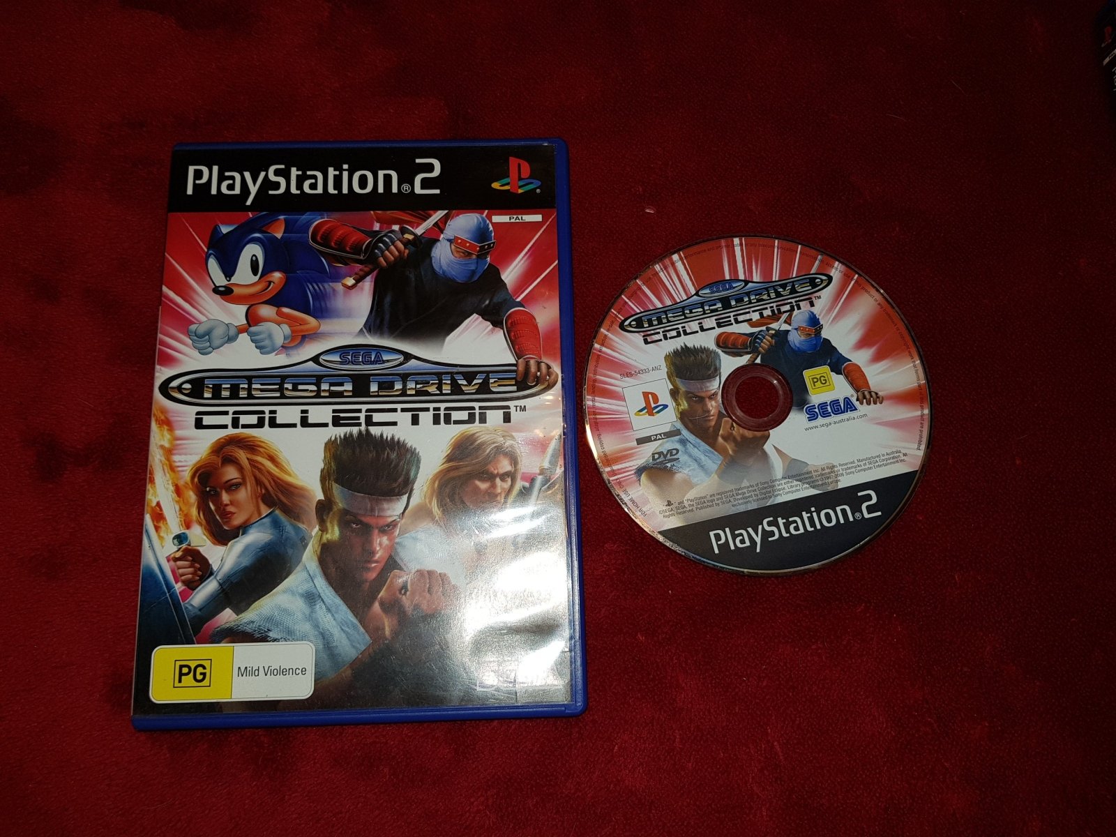 SEGA Mega Drive Collection - PS2 Game - PlayStation 2, Games, Action and adventure - Level Up Gaming NZ