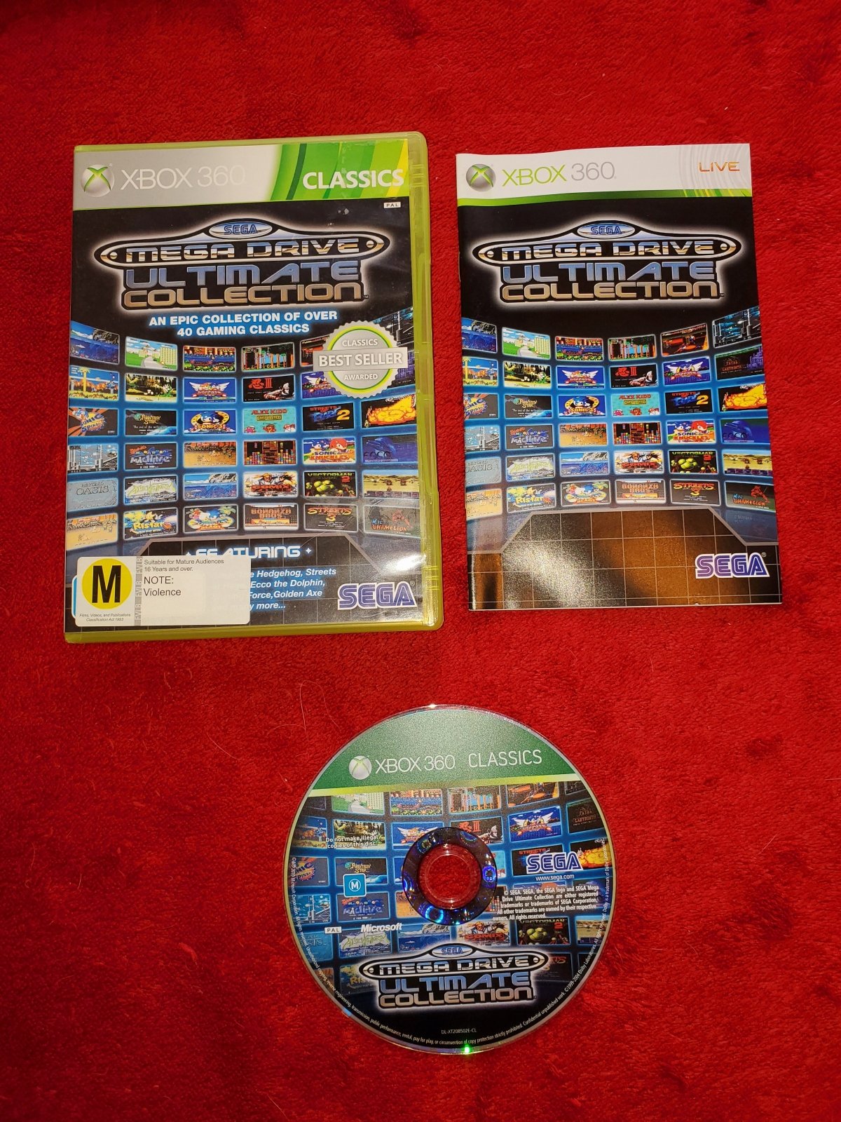SEGA Mega Drive Ultimate Collection - XBOX360 Game - Xbox 360, Games, Action and adventure - Level Up Gaming NZ