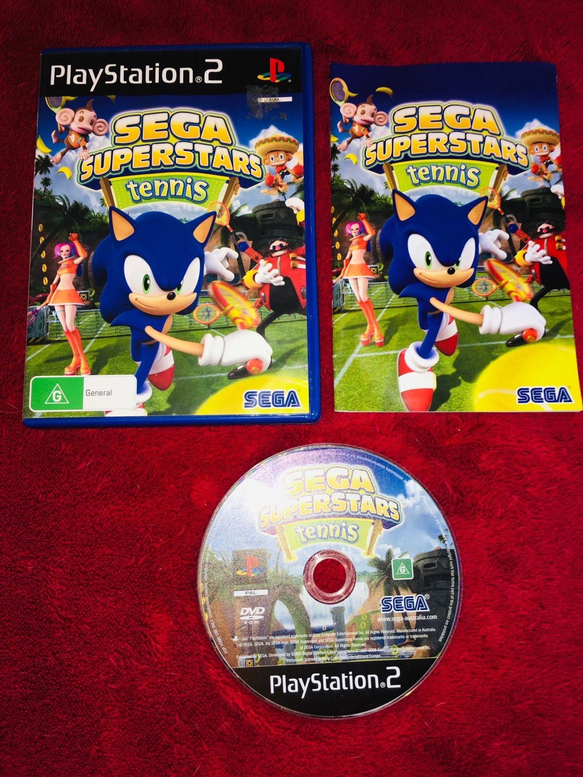 Sega Superstars Tennis - PS2 Game - PlayStation 2, Games, Sports - Level Up Gaming NZ