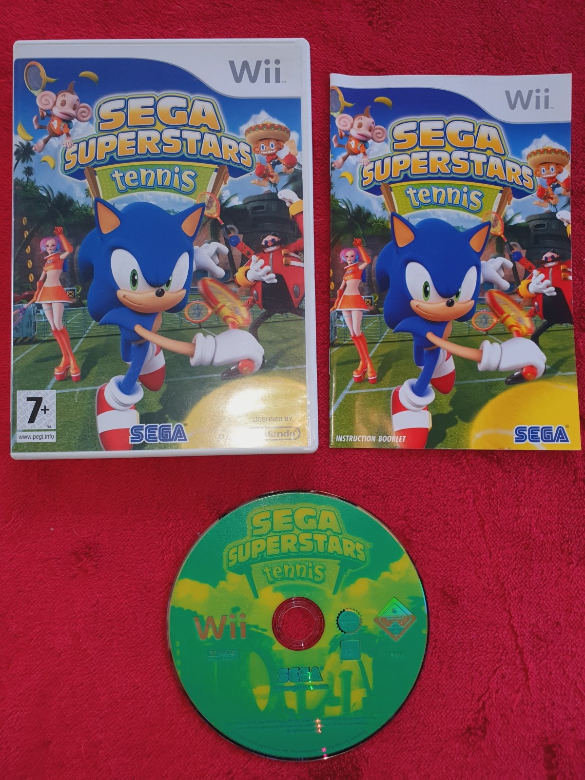 Sega Superstars Tennis - Wii Game - Wii Games - Level Up Gaming NZ