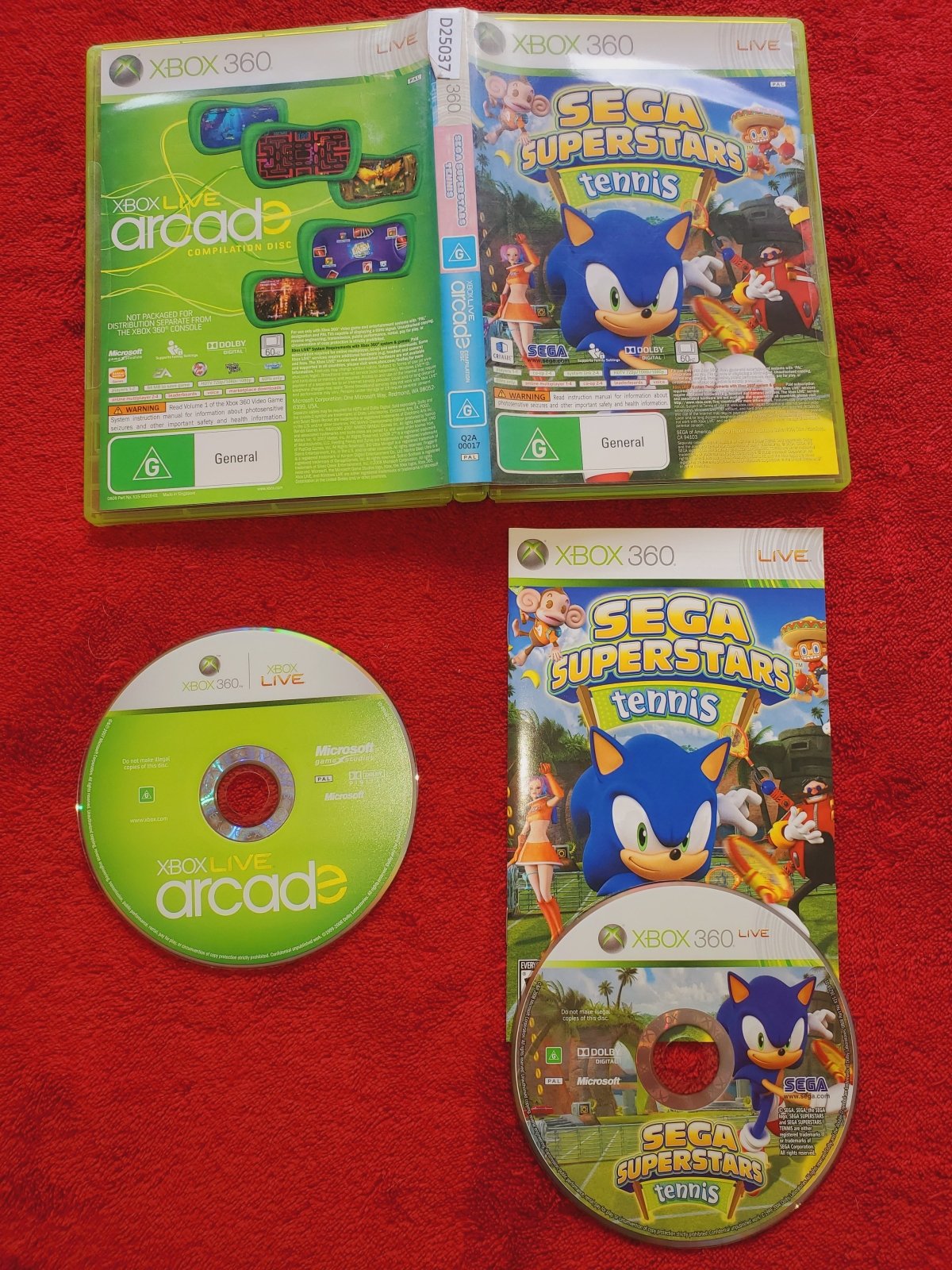 Sega Superstars Tennis + Arcade LIVE Games - Xbox360 Games - Xbox 360, Games, Action and adventure - Level Up Gaming NZ
