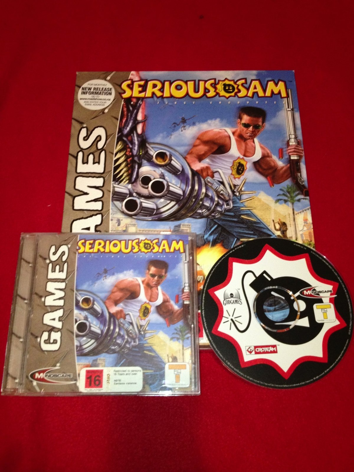 Serious Sam - RARE + BOXED PC Game - PC games, Shooter - Level Up Gaming NZ