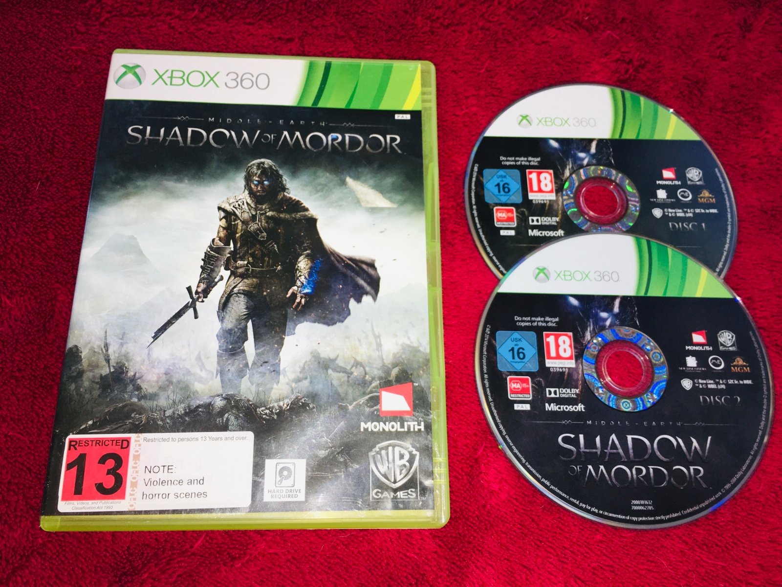 Middle - Earth: Shadow of Mordor - 9.3/10! XBOX360 Game - Xbox 360, Games, Action and adventure - Level Up Gaming NZ