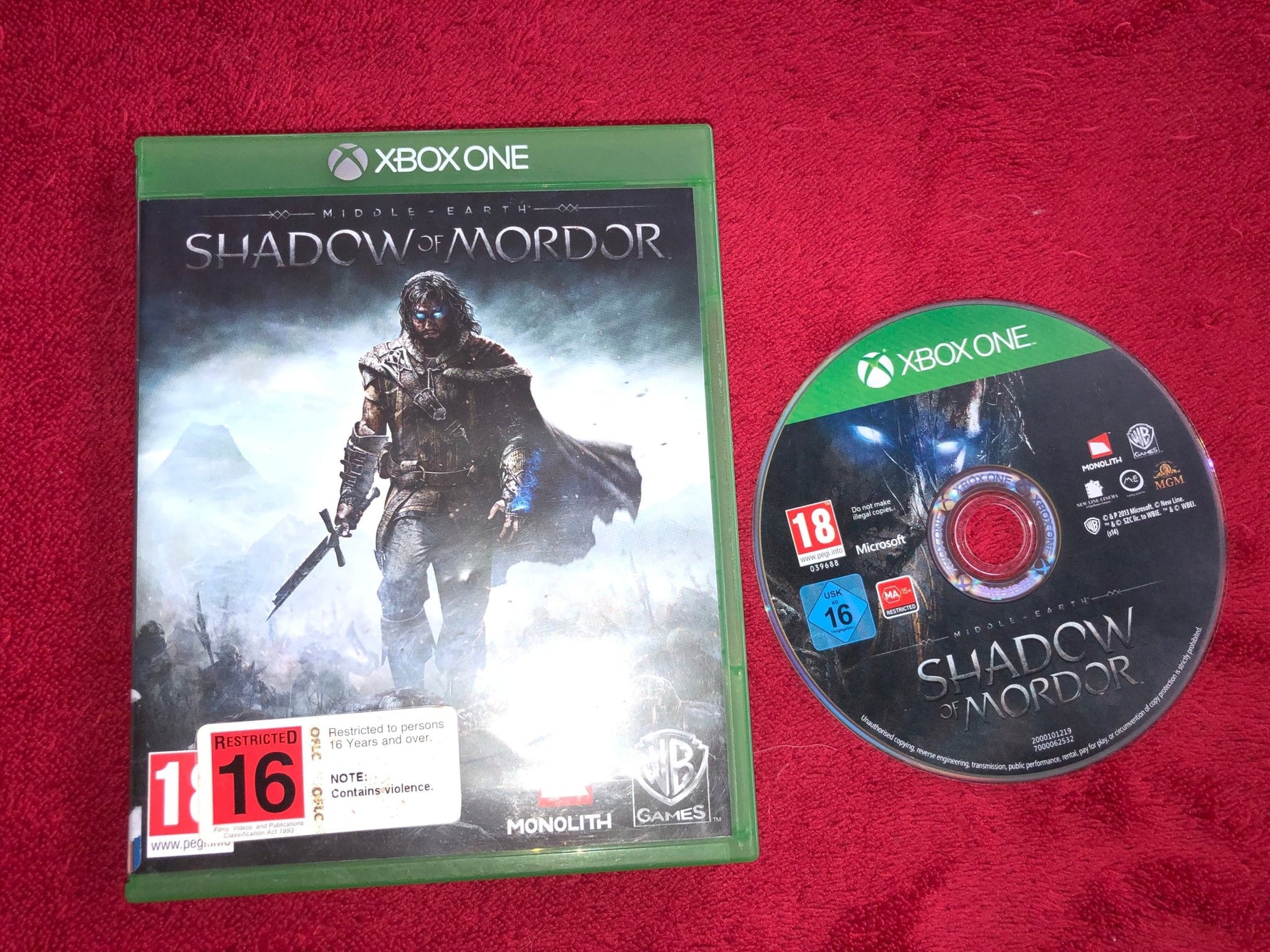Middle - Earth: Shadow of Mordor - 9.3/10! Xbox One Game - Xbox One - Xbox One, Games - Level Up Gaming NZ