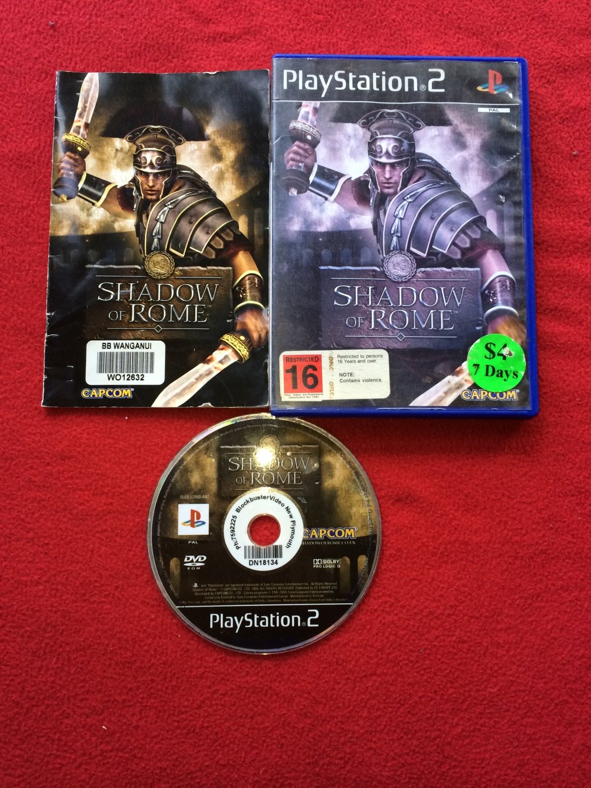 Shadow of Rome - PS2 Game - PlayStation 2, Games, Action and adventure - Level Up Gaming NZ